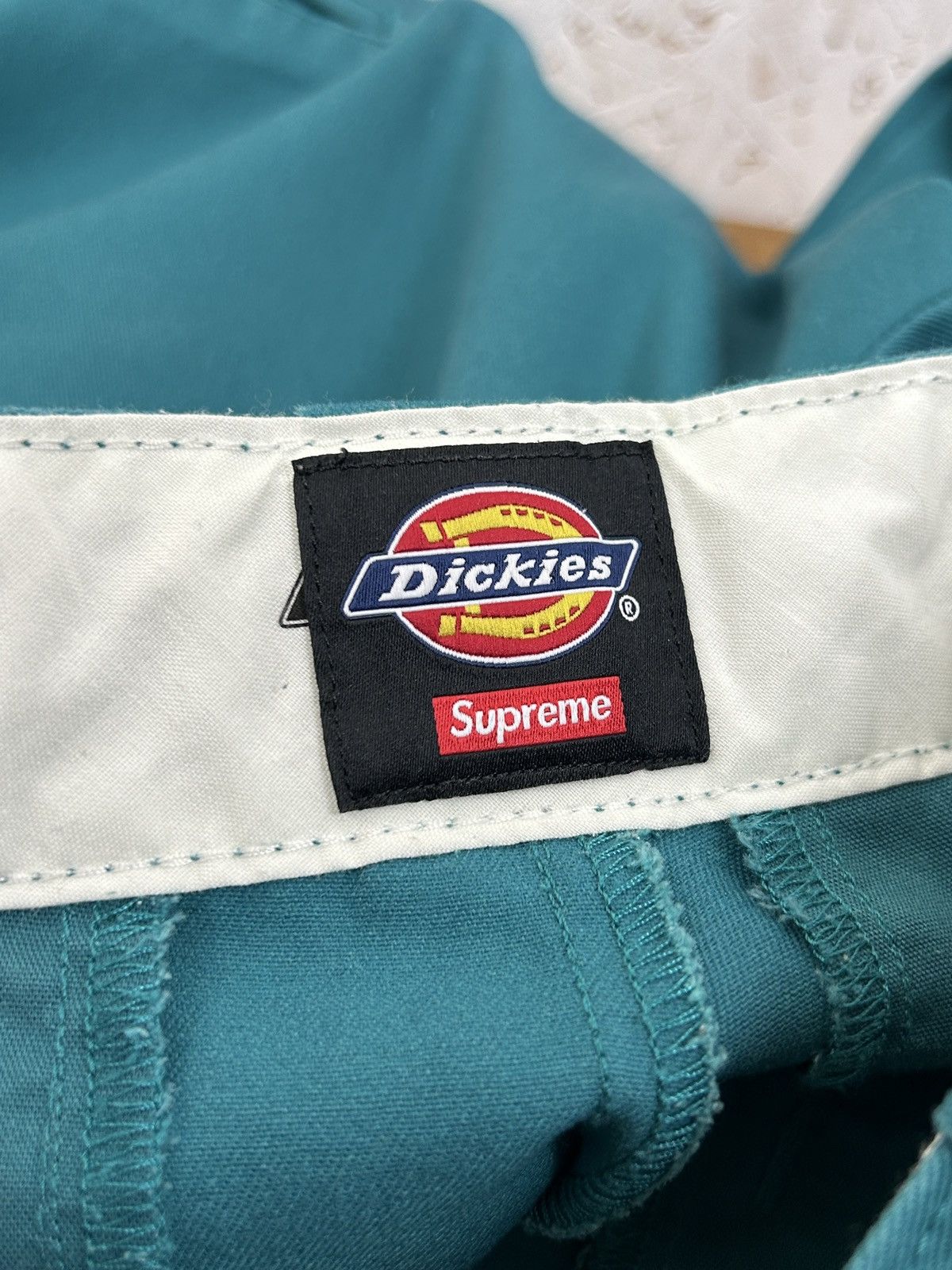Dickies × Supreme SS22 Dickies x Supreme Stripe 874 Work Pant Trousers Teal 30 Size US 30 / EU 46 - 10 Thumbnail