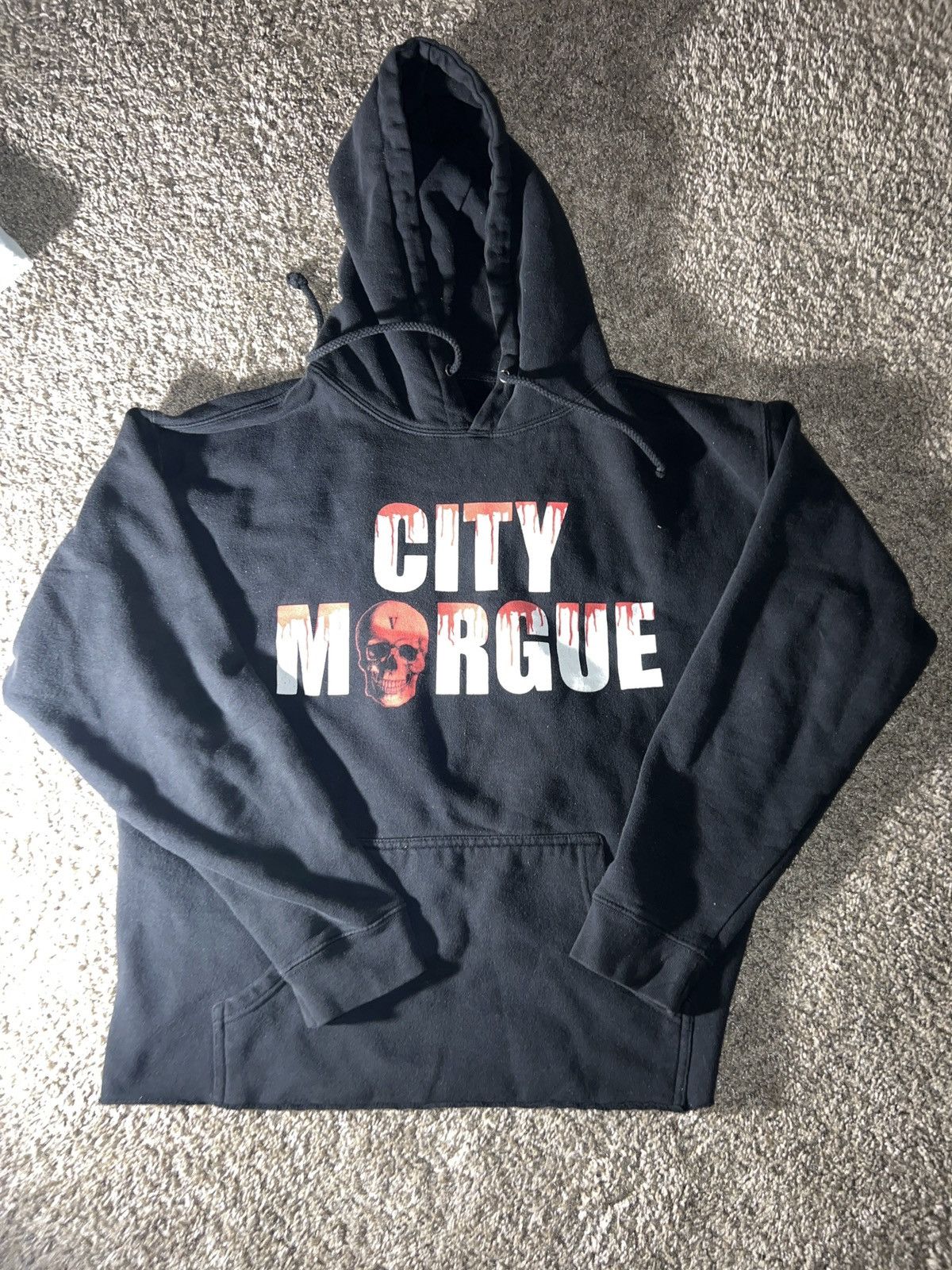 City Morgue × Vlone VLONE CITY MORGUE HOODIE Size US L / EU 52-54 / 3 - 1 Thumbnail