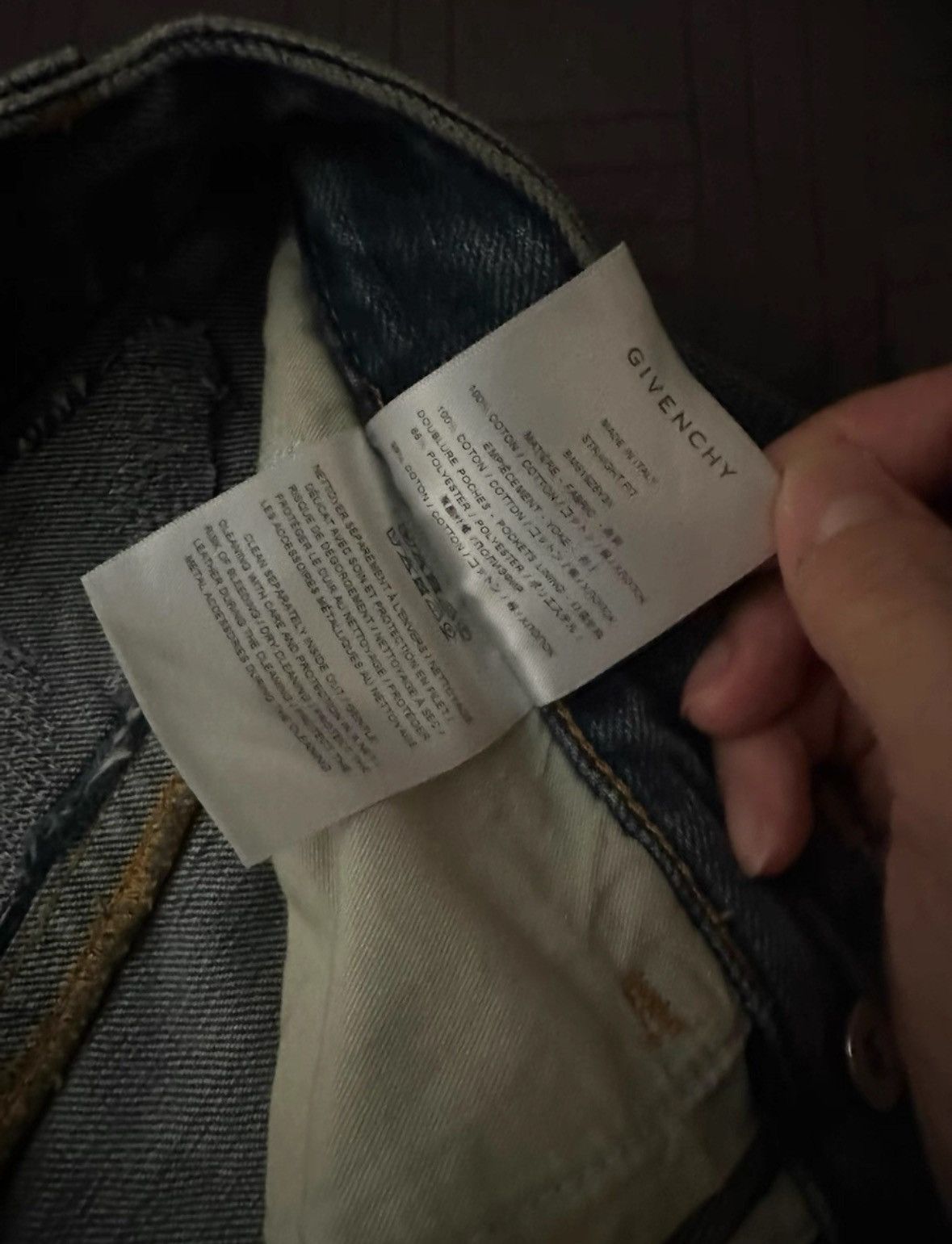 Givenchy Givenchy MMW Boro Jeans Size US 32 / EU 48 - 7 Thumbnail
