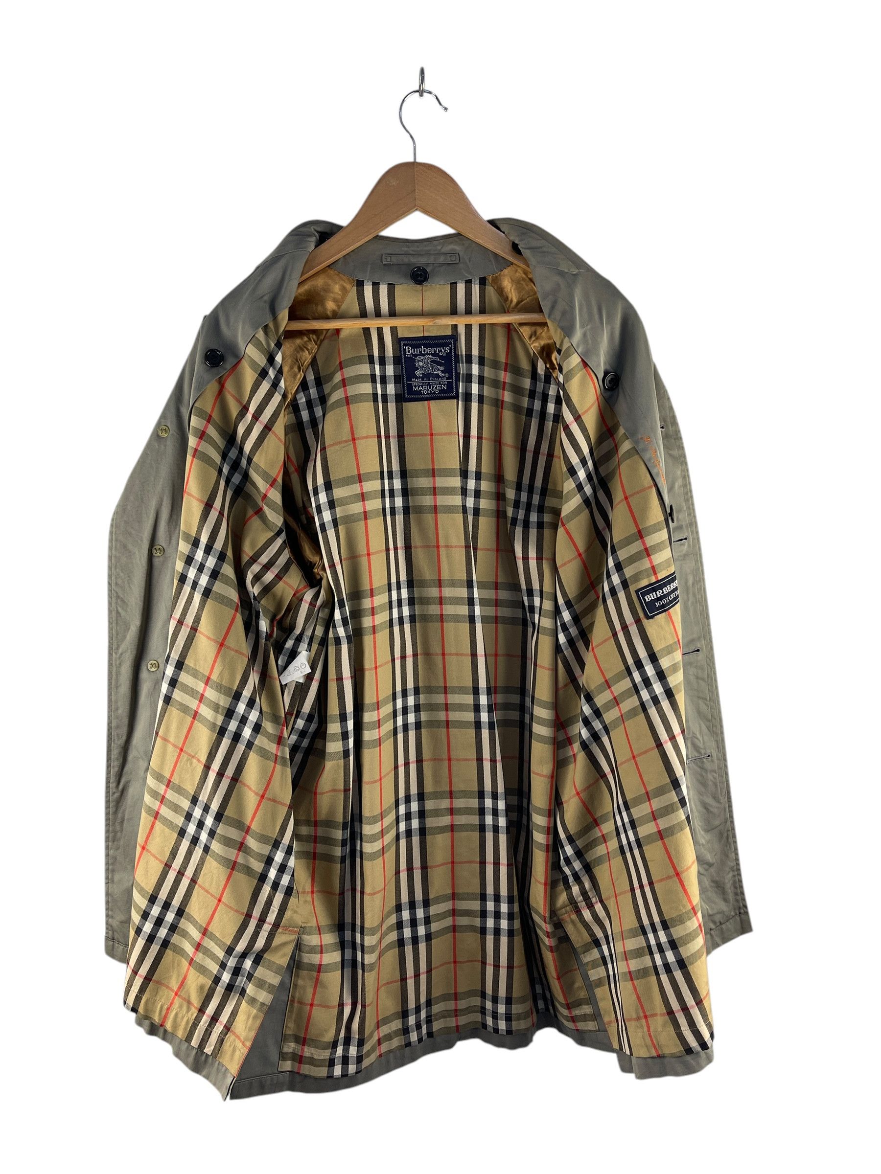 Burberry Prorsum Vintage Burberry Prorsum Trench Coat Jacket Size L / US 10 / IT 46 - 3 Thumbnail