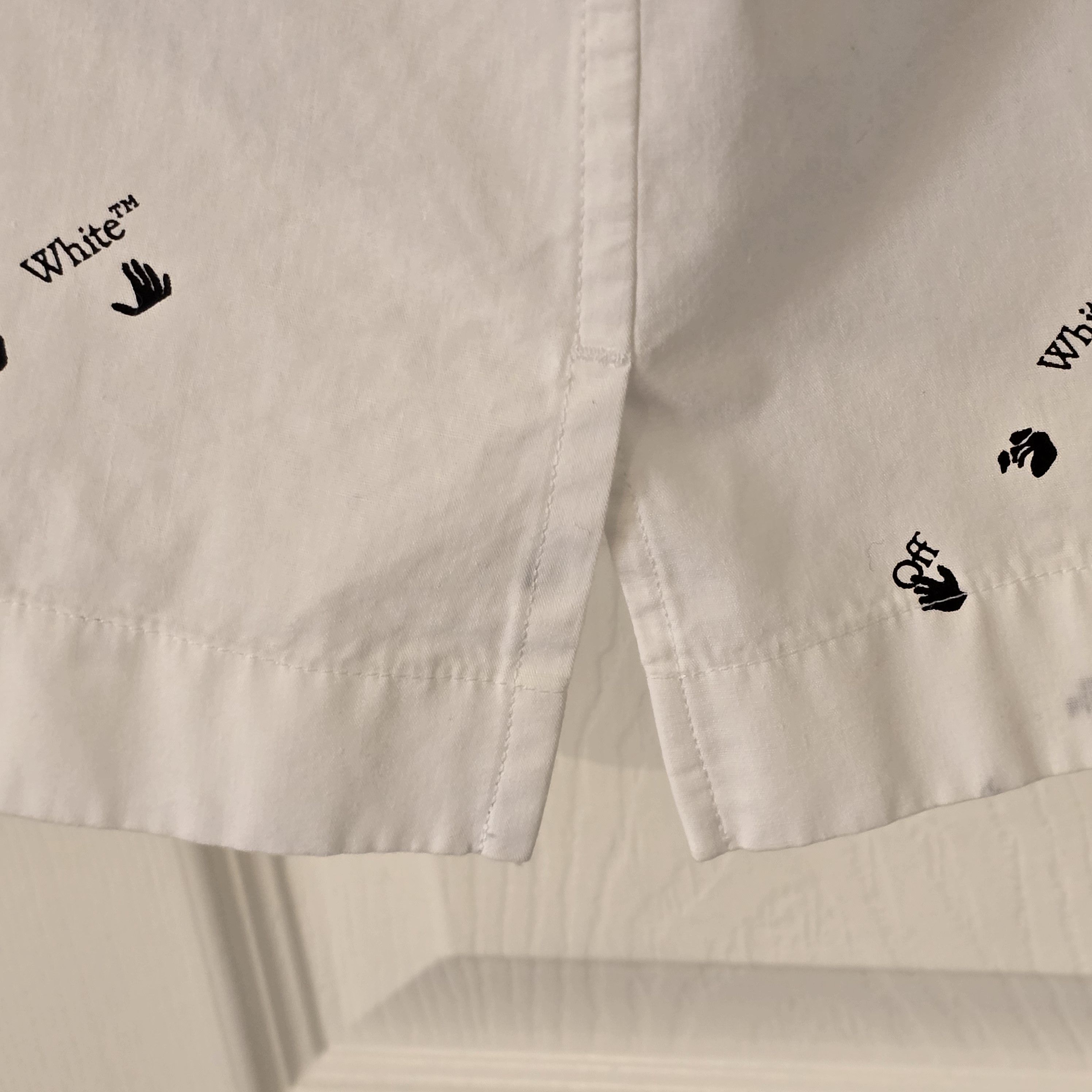 Off-White Allover print Holiday camp shirt Size US XL / EU 56 / 4 - 6 Thumbnail