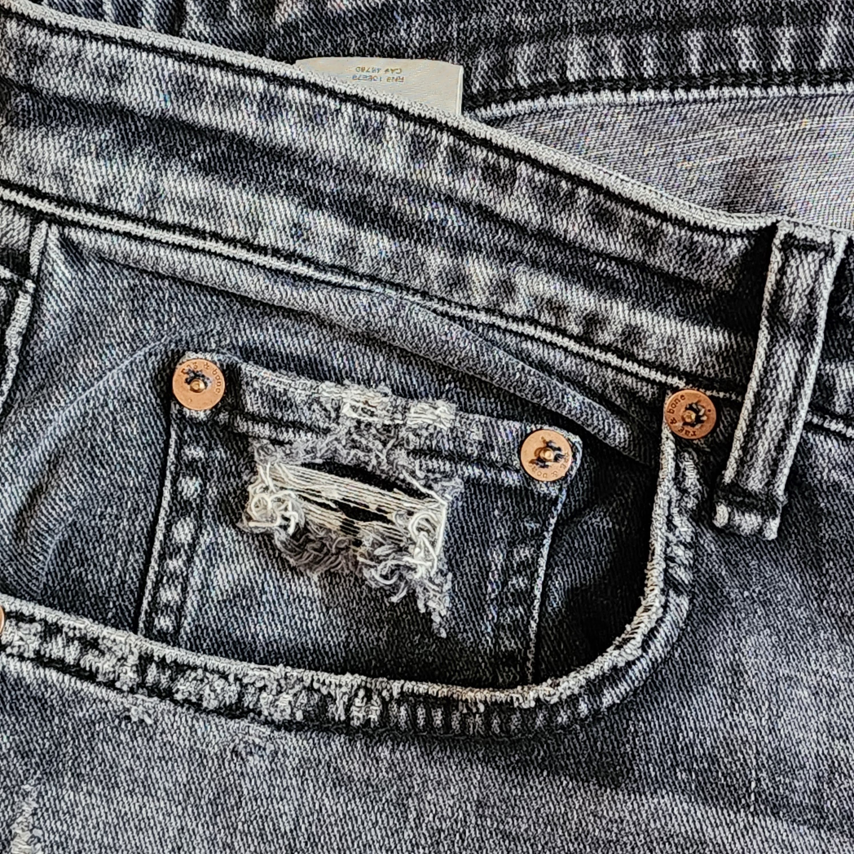 Rag & Bone NWT ABBOTS DRE Low-rise Slim Boyfriend Jeans Size 34" / US 12 / IT 48 - 4 Thumbnail