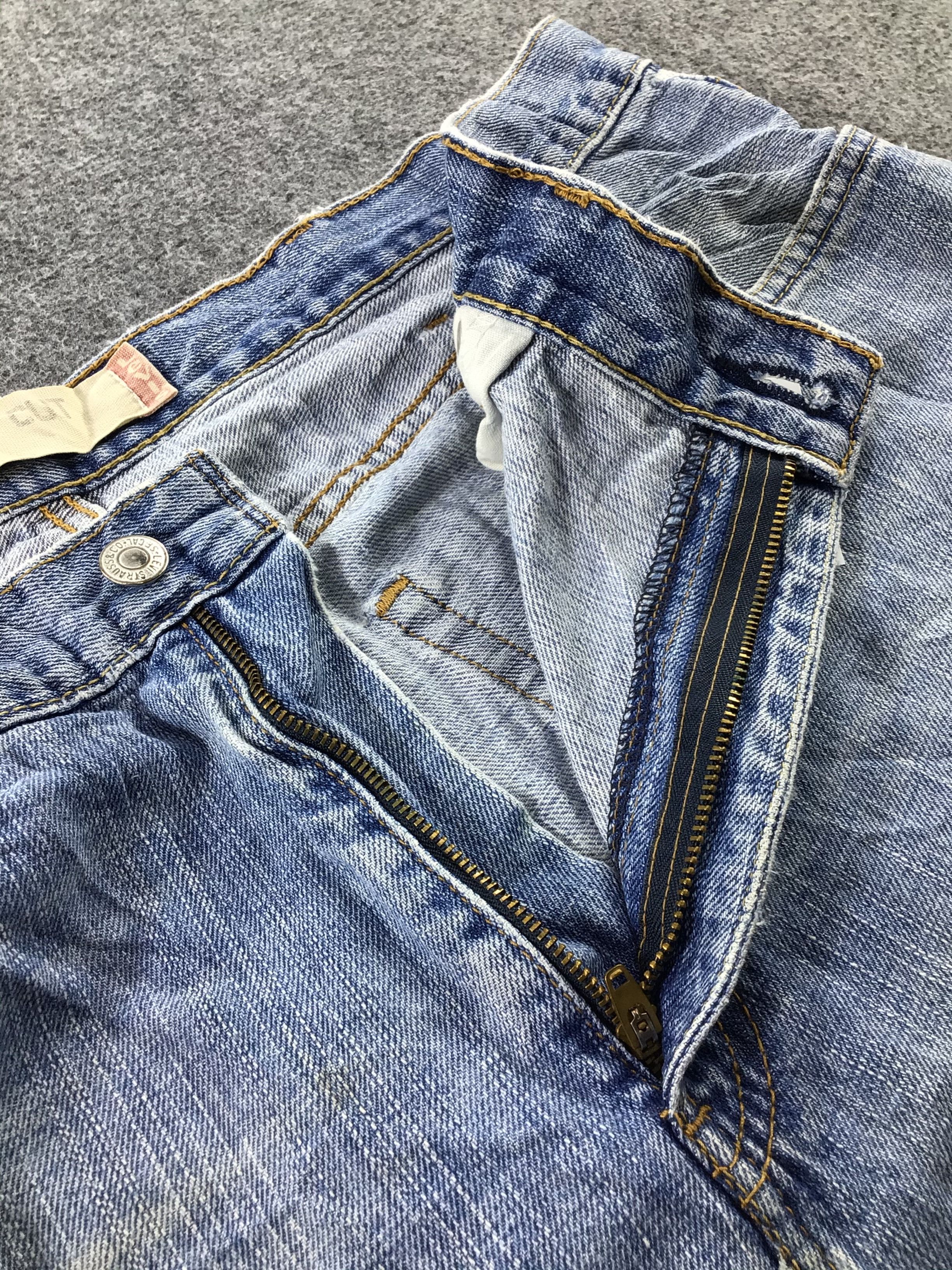 Levi's Vintage Levis 527 Jeans Dirty Blue Flare Denim KJ223 Size US 38 / EU 54 - 10 Thumbnail