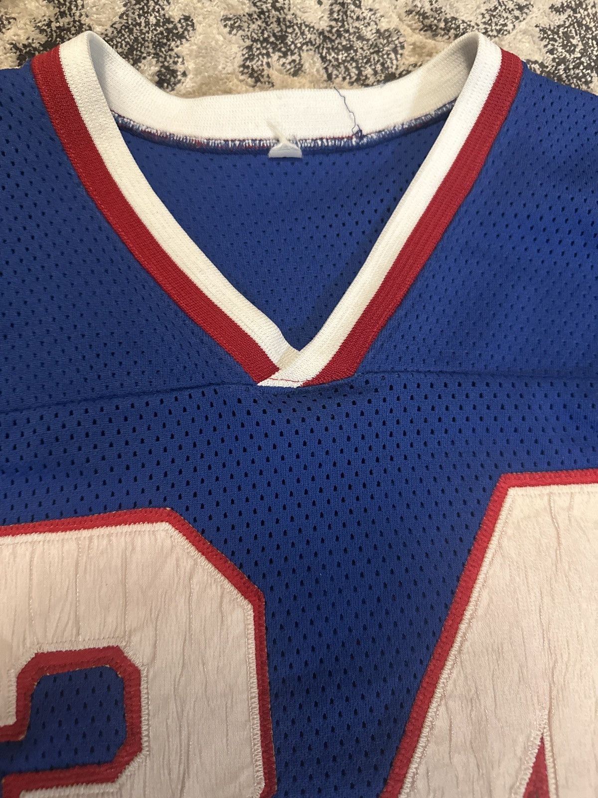 NFL × Vintage Early 1980s Buffalo Bills Jersey Size US L / EU 52-54 / 3 - 3 Thumbnail