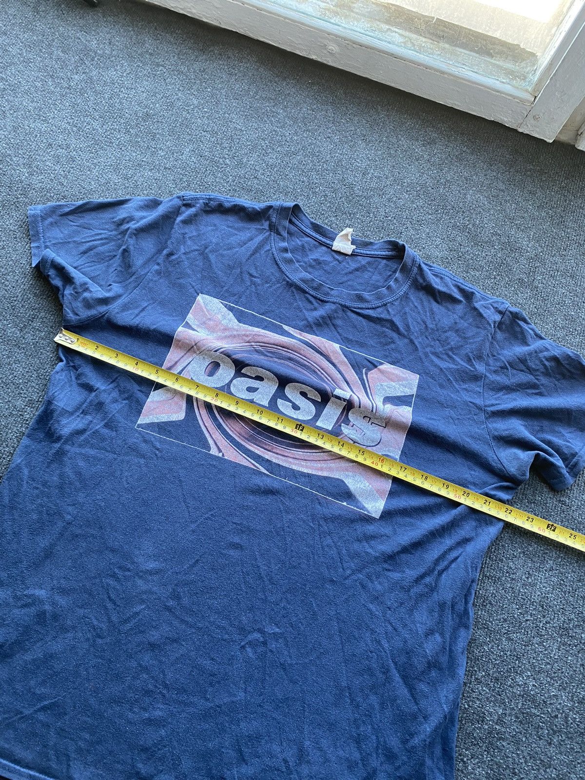Band Tees 🔥Oasis 2019 Band Tour Blue tee mens L rare Size US L / EU 52-54 / 3 - 7 Thumbnail