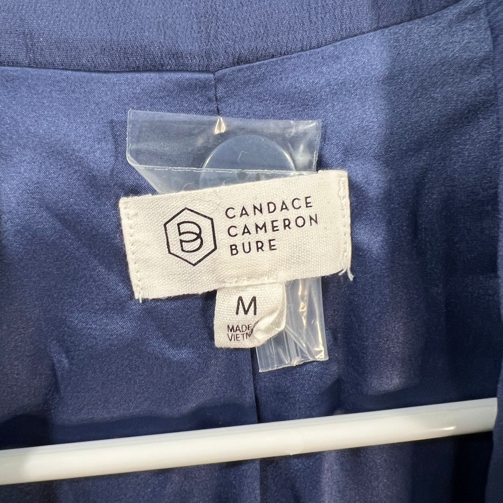 Other Candace Cameron Bure Regular Blazer Velvet Blue Size Medium Size M / US 6-8 / IT 42-44 - 3 Thumbnail