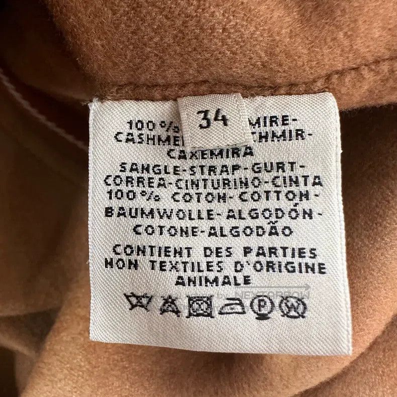 Hermes Hermes Orange Cashmere Hooded Short Coat Size XXS / US 00 / IT 34 - 4 Thumbnail