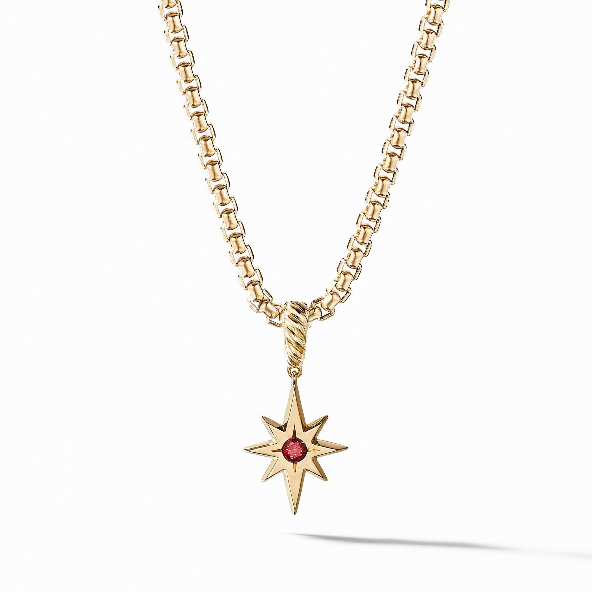 David Yurman o1w1db10325 North Star Birthstone Yellow Gold with Garnet Size ONE SIZE - 2 Thumbnail