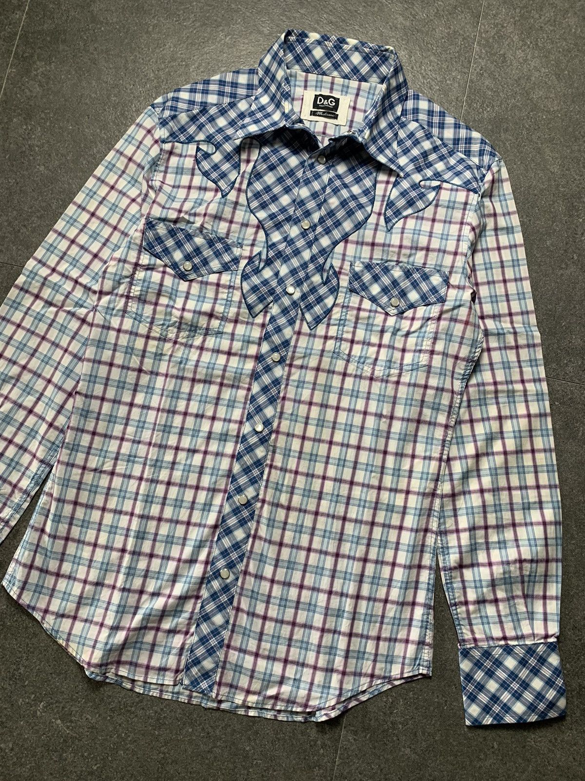 Dolce & Gabbana 1990s Dolce Gabbana Western Shirt Size US M / EU 48-50 / 2 - 4 Thumbnail