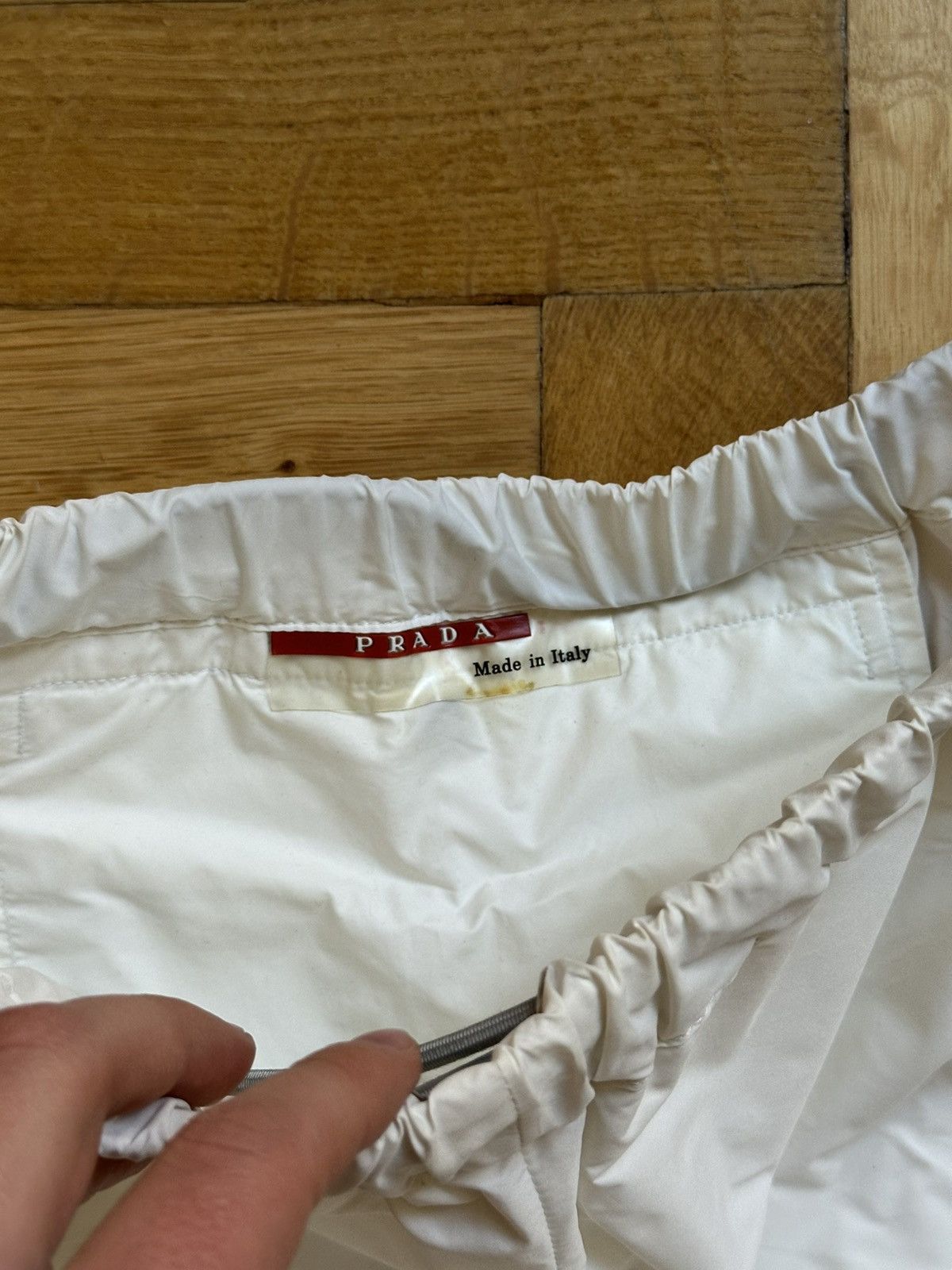 Prada Vintage Prada Sport Collection 00s Rare Archive Nylon Pants Size US 31 - 11 Thumbnail