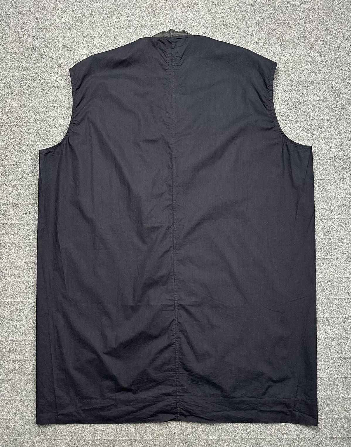 Rick Owens Rick Owens - Main Line S/S15 “FAUN” Leather Trimmed Tunic Size US L / EU 52-54 / 3 - 6 Thumbnail