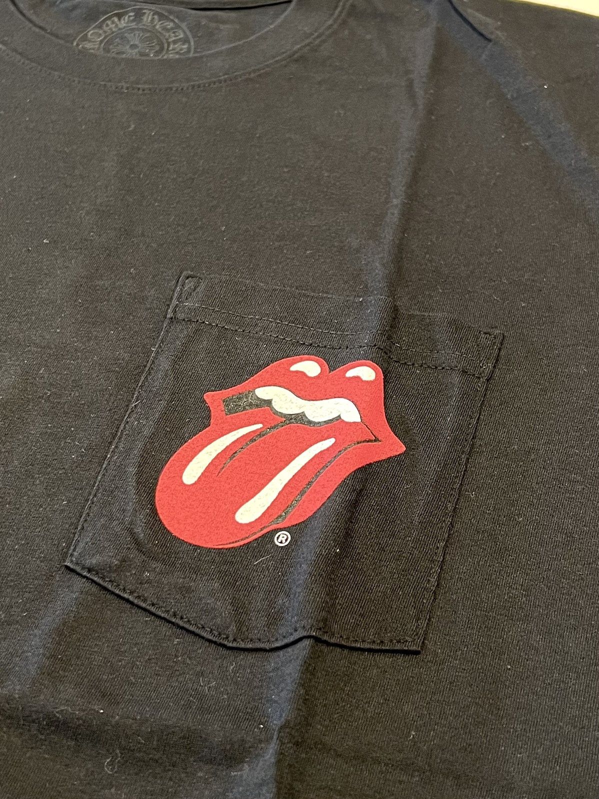 Chrome Hearts × The Rolling Stones Chrome Hearts x Rolling Stone Long Sleeves Tee Size US L / EU 52-54 / 3 - 4 Thumbnail