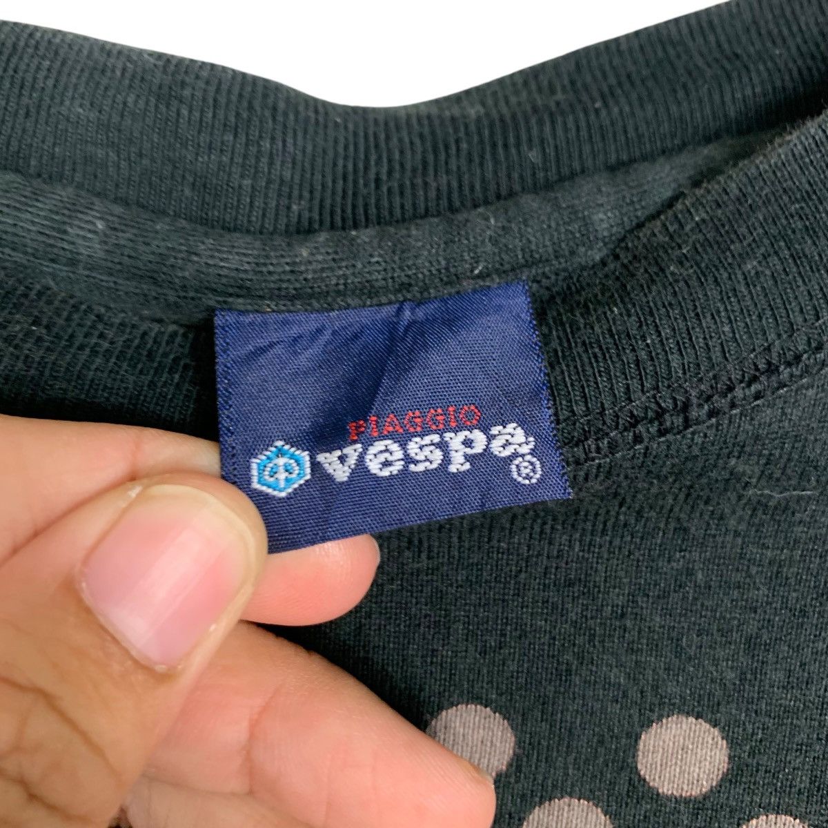Japanese Brand VESPA PIAGGIO Graphics Printed Big Logo 3Q Sweater #1516-C68 Size S / US 4 / IT 40 - 13 Thumbnail