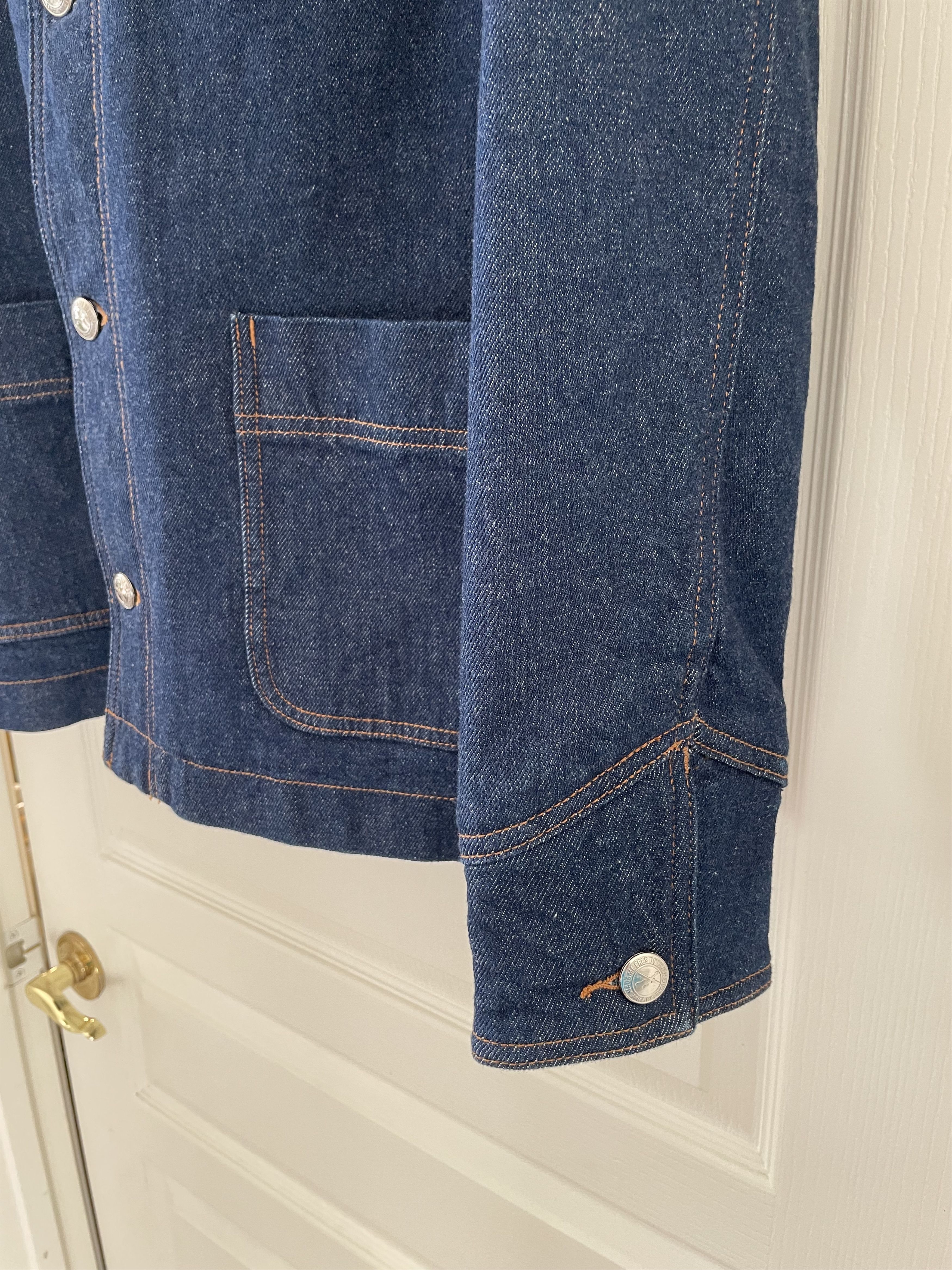 A.P.C. Axel Faux Shearling Denim Jacket Size US M / EU 48-50 / 2 - 3 Thumbnail