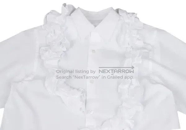 Comme des Garcons Comme Des Garcons White vintage lace design sense shirt to Size XS / US 0-2 / IT 36-38 - 5 Thumbnail