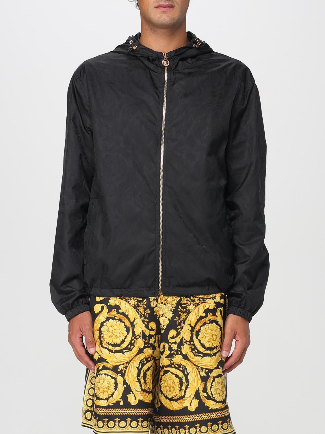 Versace Versace Jacket Men Black Size US XXL / EU 58 / 5 - 1 Thumbnail