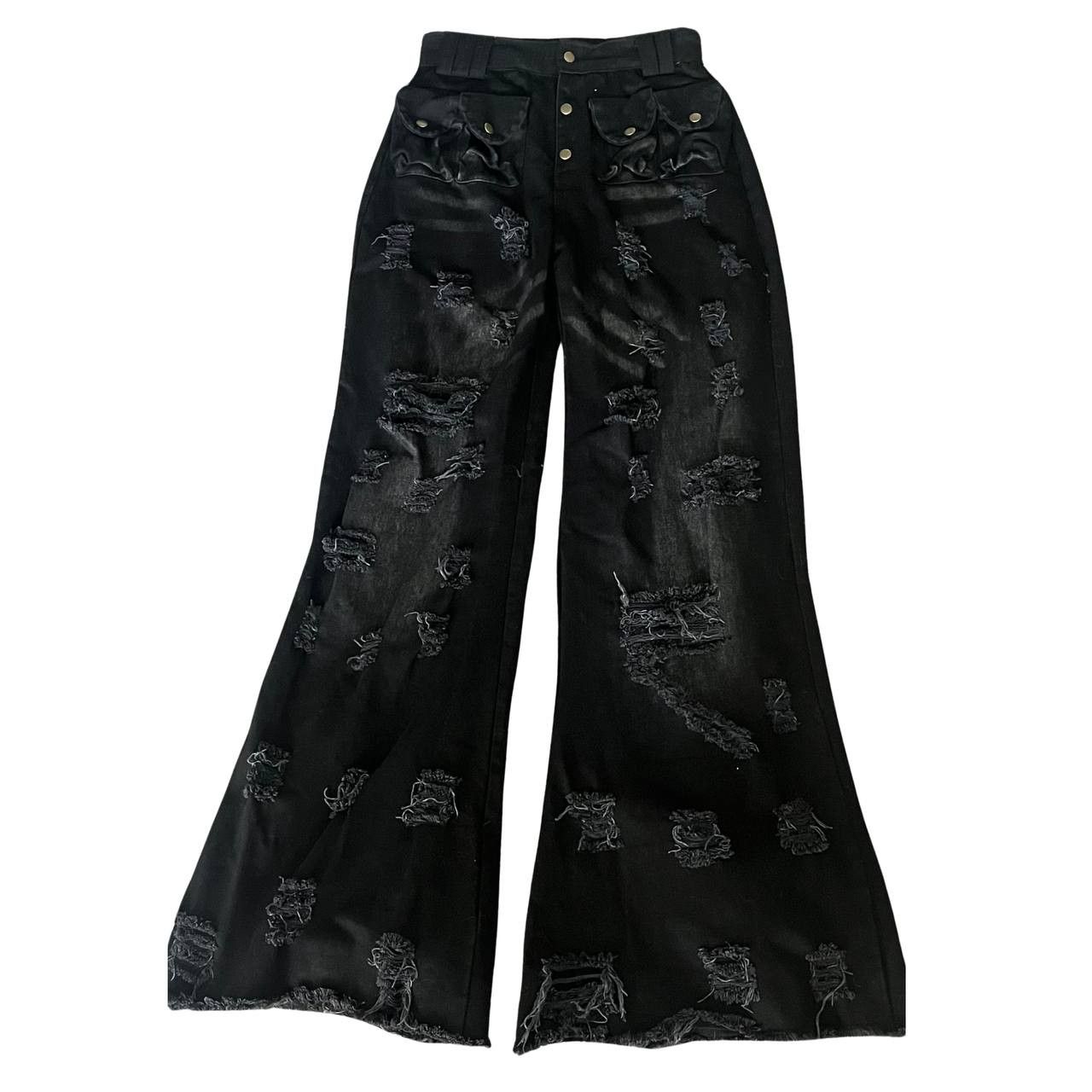 Japanese Brand Yori Sport Black Thermal Denim Size US 28 / EU 44 - 1 Thumbnail