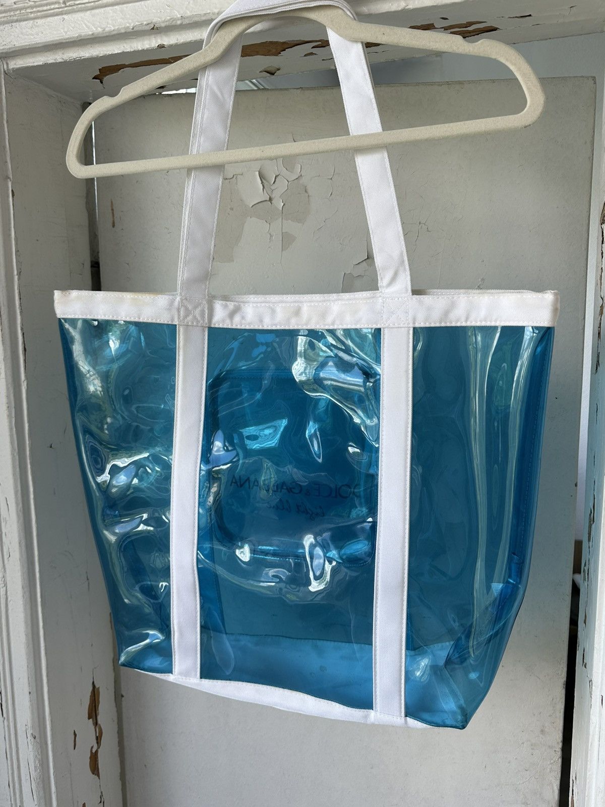 Dolce & Gabbana Vintage Dolce&Gabbana Light Blue Beach Hand Bag Size ONE SIZE - 11 Thumbnail