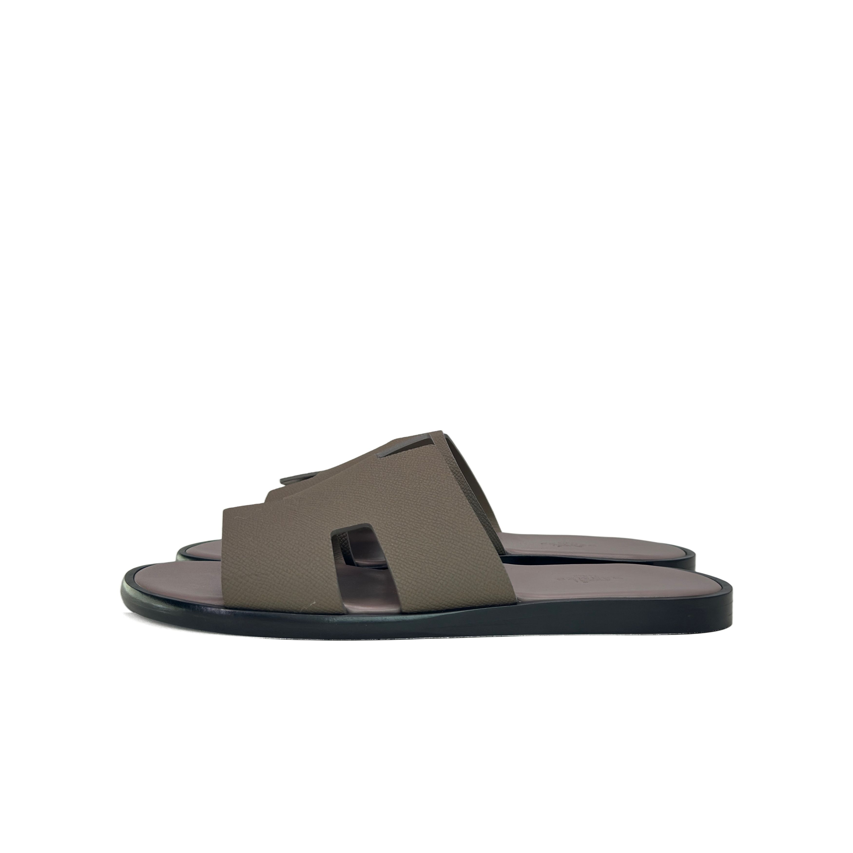 Hermes Hermès Izmir Leather Sandals Size 40 Size US 7 / EU 40 - 1 Thumbnail