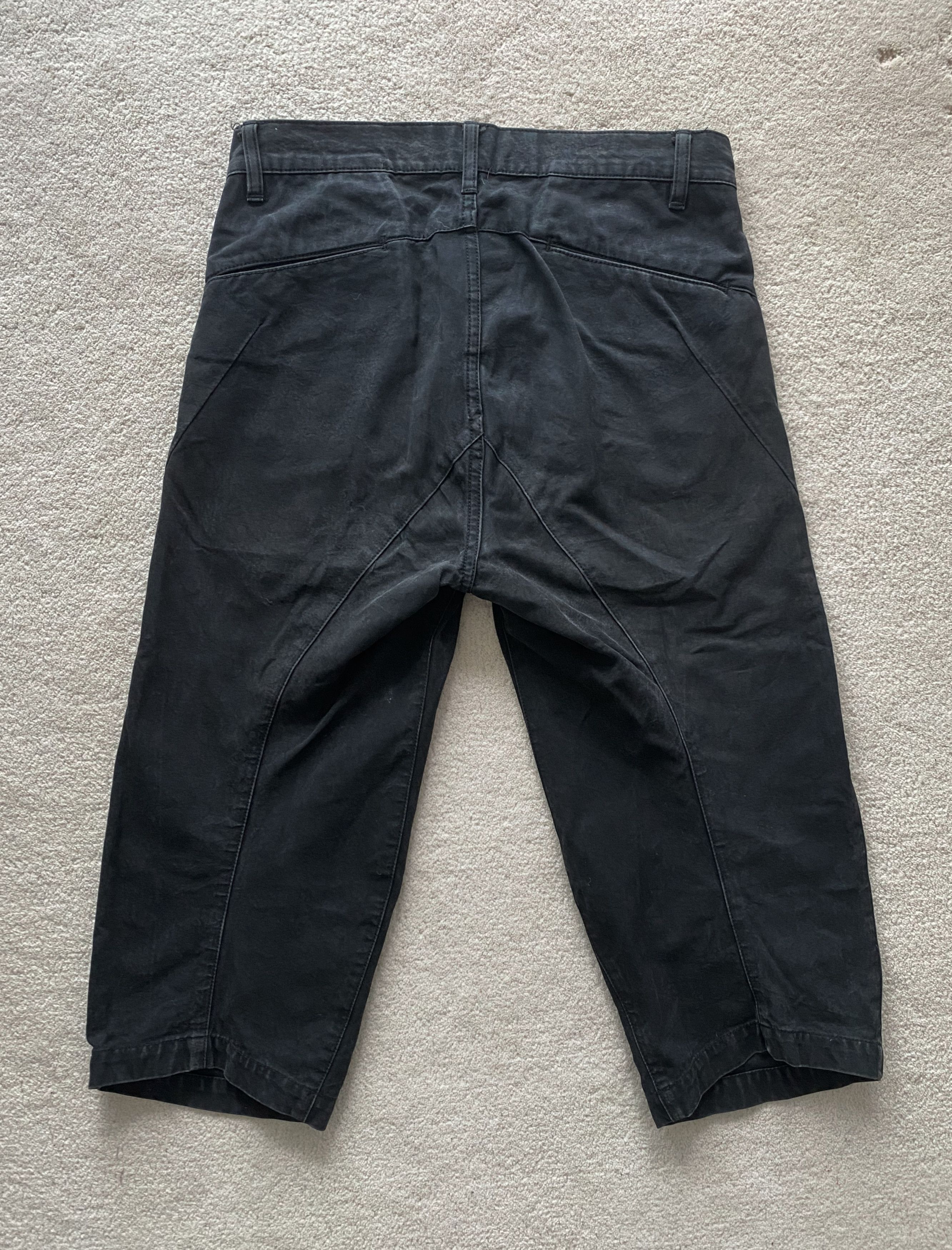 Attachment J Shaped Washed Cropped Jeans Size US 30 / EU 46 - 2 Thumbnail