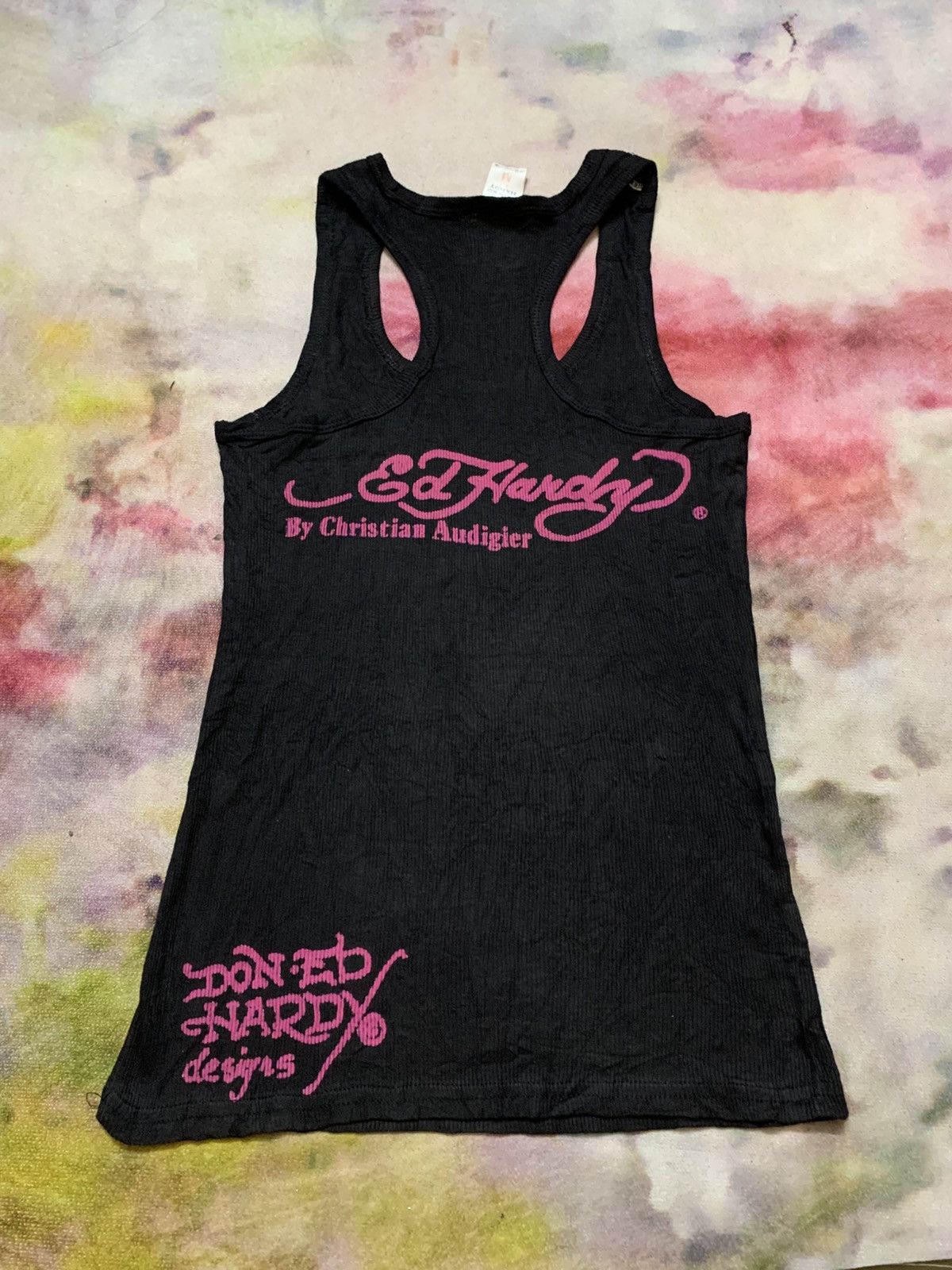 Ed Hardy Ed Hardy Don Skull Tanktop Made In USA Size US S / EU 44-46 / 1 - 2 Thumbnail