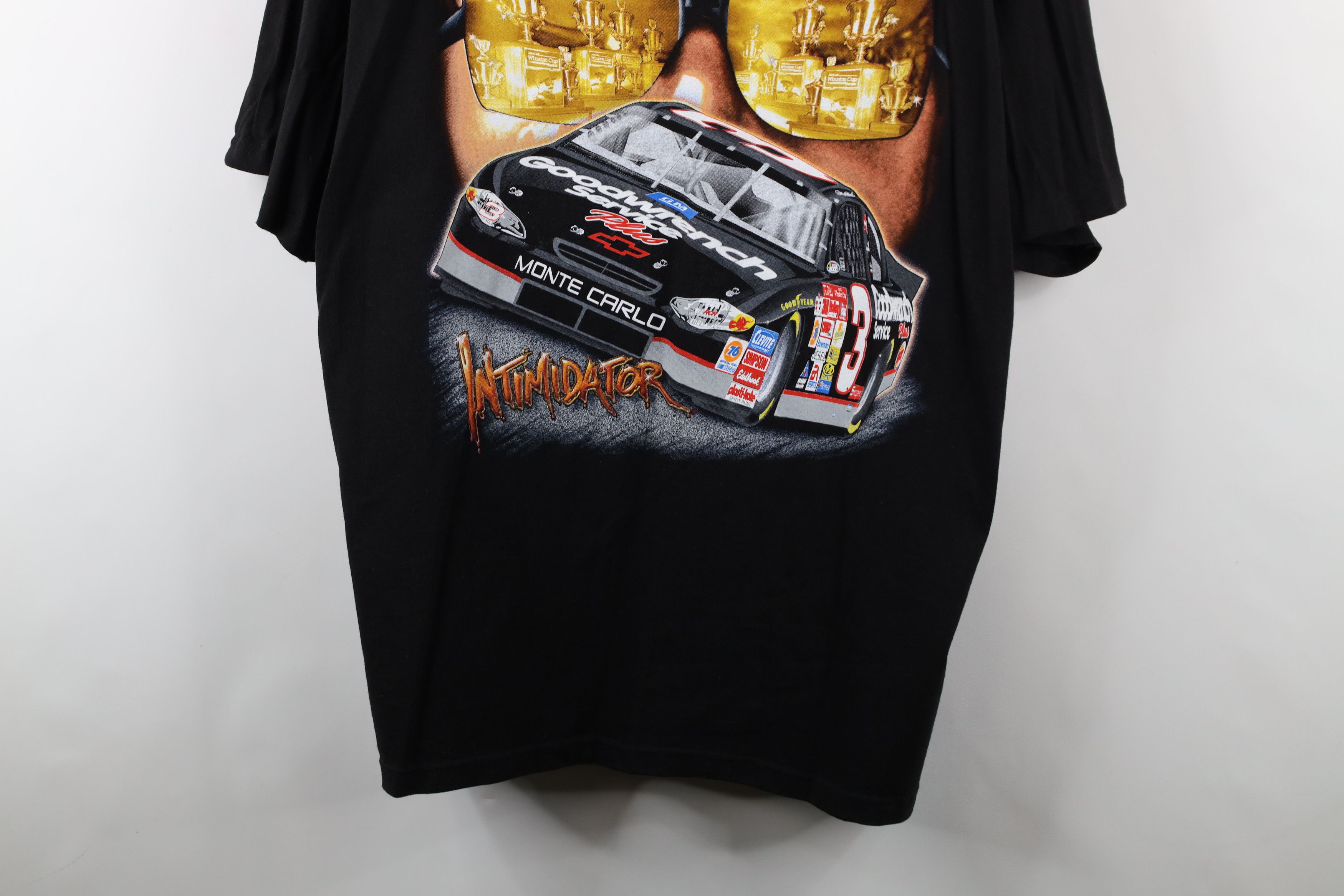 Vintage Deadstock Vintage Y2K 2001 NASCAR All Over Print T-Shirt Size US XXL / EU 58 / 5 - 3 Thumbnail