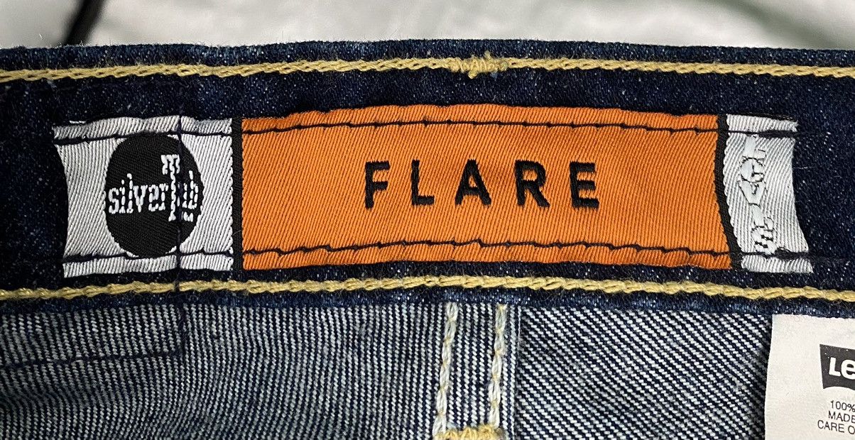 Other VTG 80’s Levi’s SilverTab Flare Jeans Women’s SZ 28” Waist Size 28" / US 6 / IT 42 - 7 Thumbnail