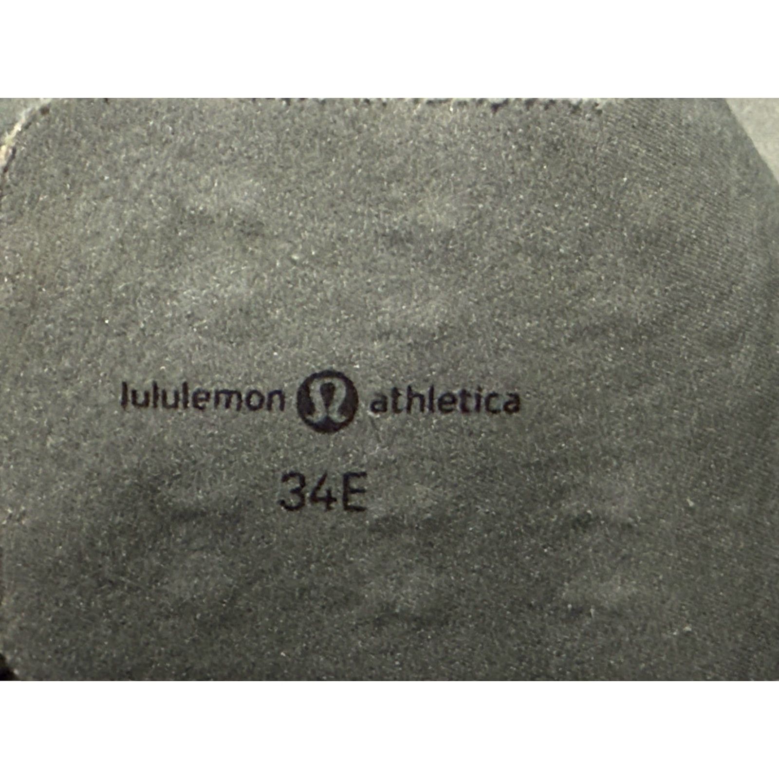 Lululemon LULULEMON Enlite Sports Bra 34E Gray/Green High Support Wireless Crossback Women's Size ONE SIZE - 4 Thumbnail