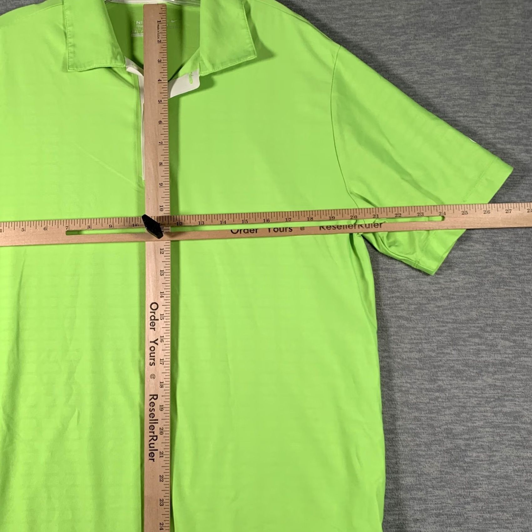 Nike Nike Golf Polo Shirt Mens Medium Green Dri-FIT Tour Performance Golf Stretch Size US M / EU 48-50 / 2 - 7 Thumbnail