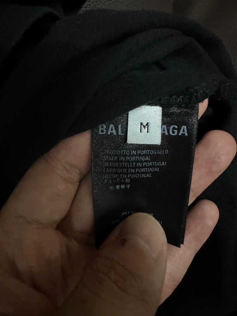 Balenciaga Balenciaga Short-sleeved shirt with lock closure, black wi Size US M / EU 48-50 / 2 - 4 Thumbnail