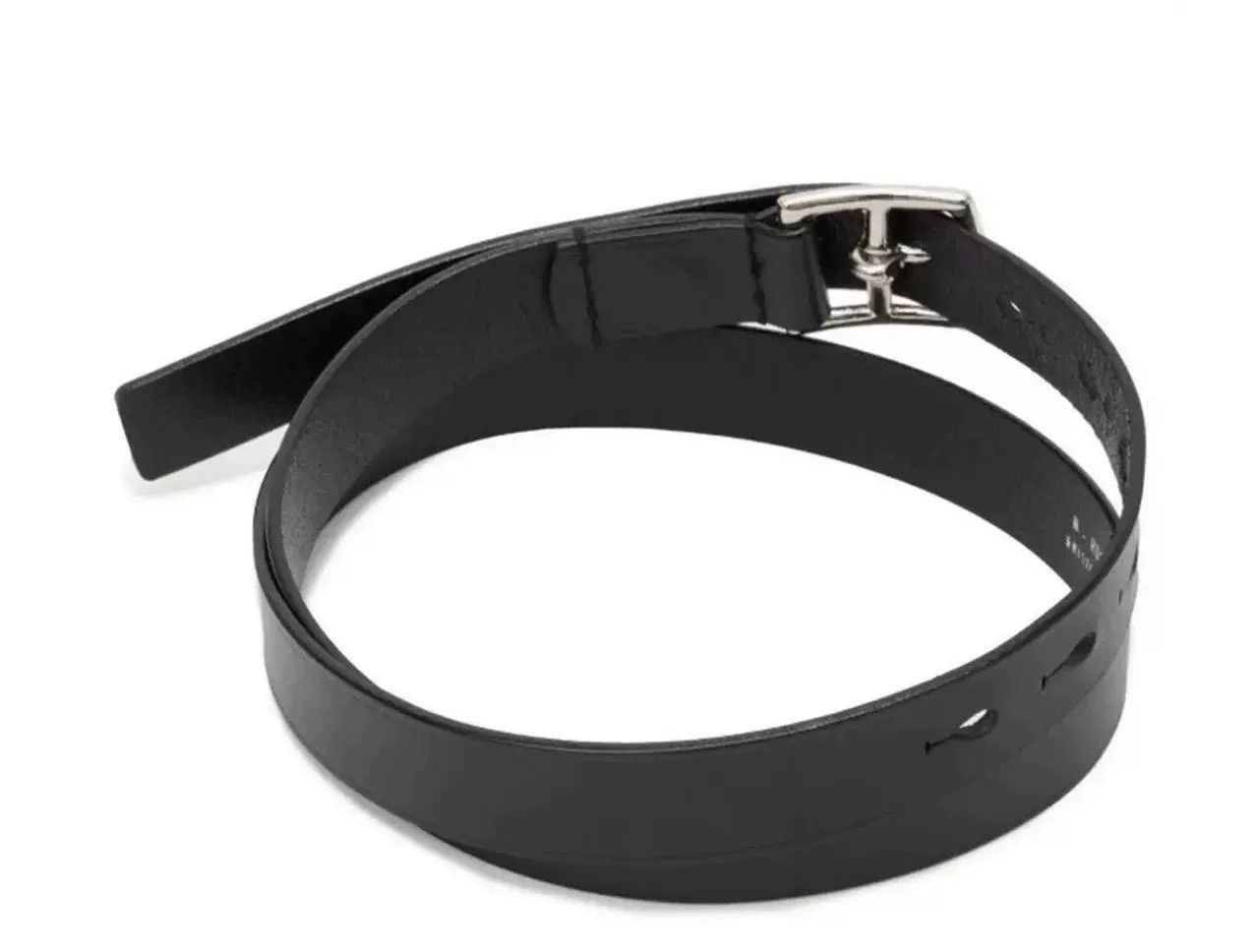 N.Hoolywood N.HOOLYWOOD Military Leather Belt Size ONE SIZE - 4 Thumbnail
