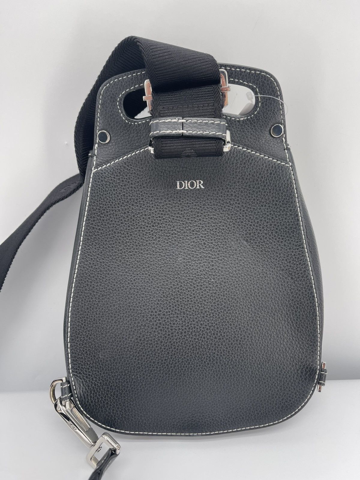 Dior Christian Dior Galop Saddle Leather sling Backpack Size ONE SIZE - 3 Thumbnail