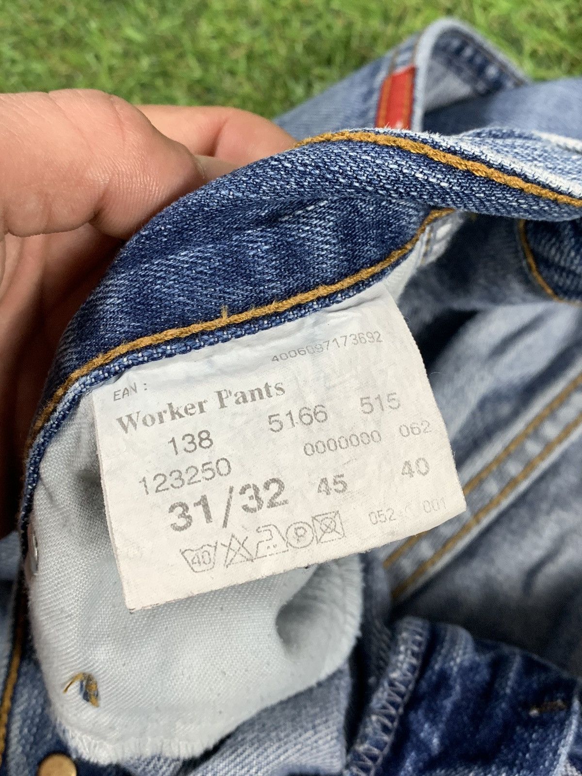 Japanese Brand Vintage Y2K jeans denim streetwear japanese style size 31x32 Size US 31 - 6 Thumbnail