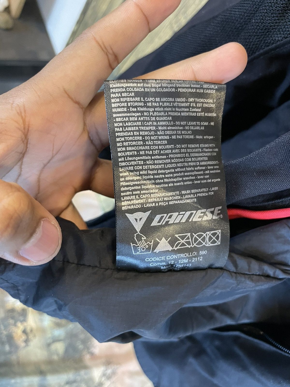 Dainese × Vintage Vintage L Jacket Racing DAINESE MOTO Size US M / EU 48-50 / 2 - 7 Thumbnail
