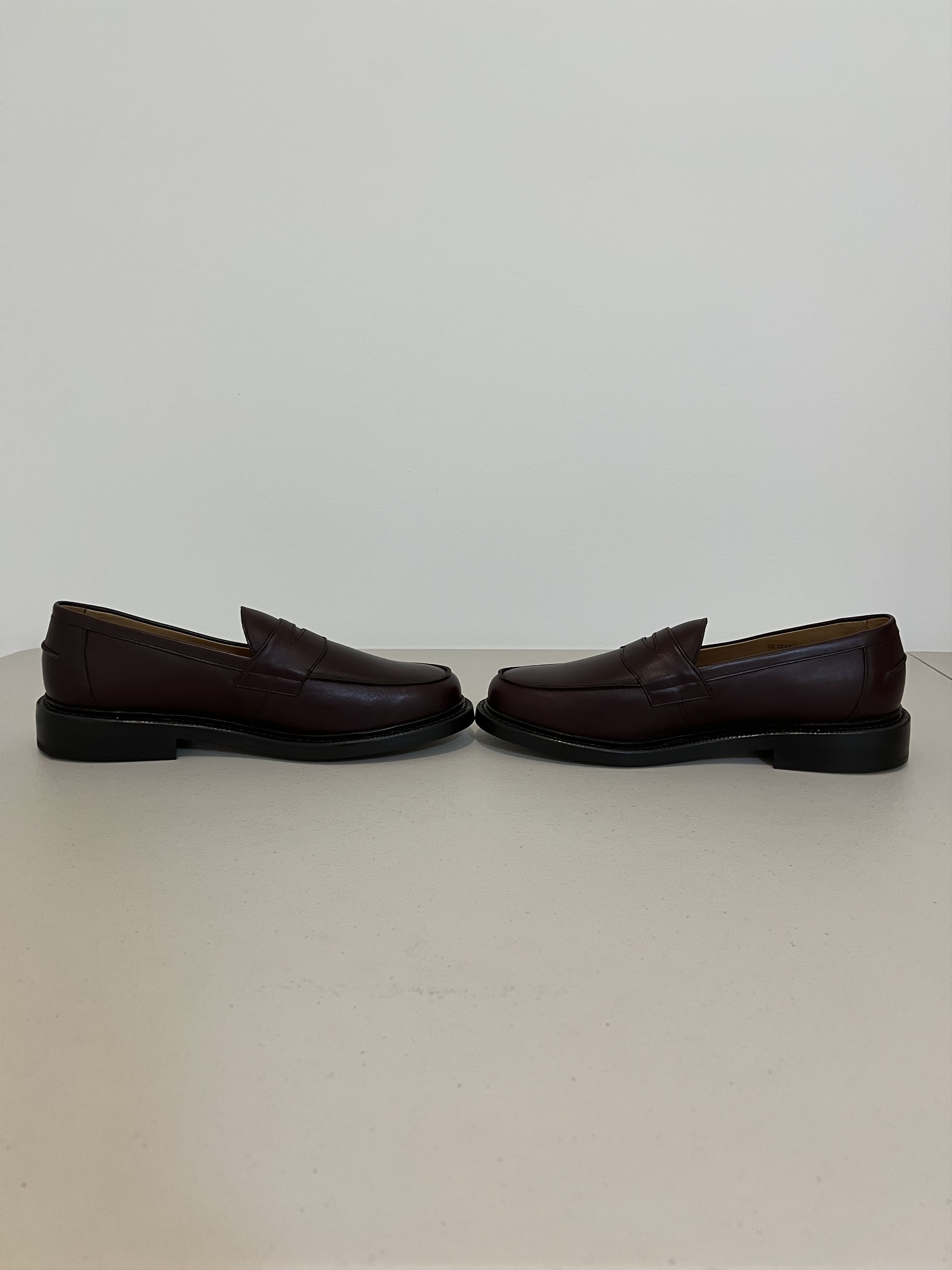 Blackstock & Weber × JJJJound 💚 Jjjjound x Blackstock & Weber Ellis Penny Loafer Bordeaux Size US 10.5 / EU 43-44 - 16 Thumbnail