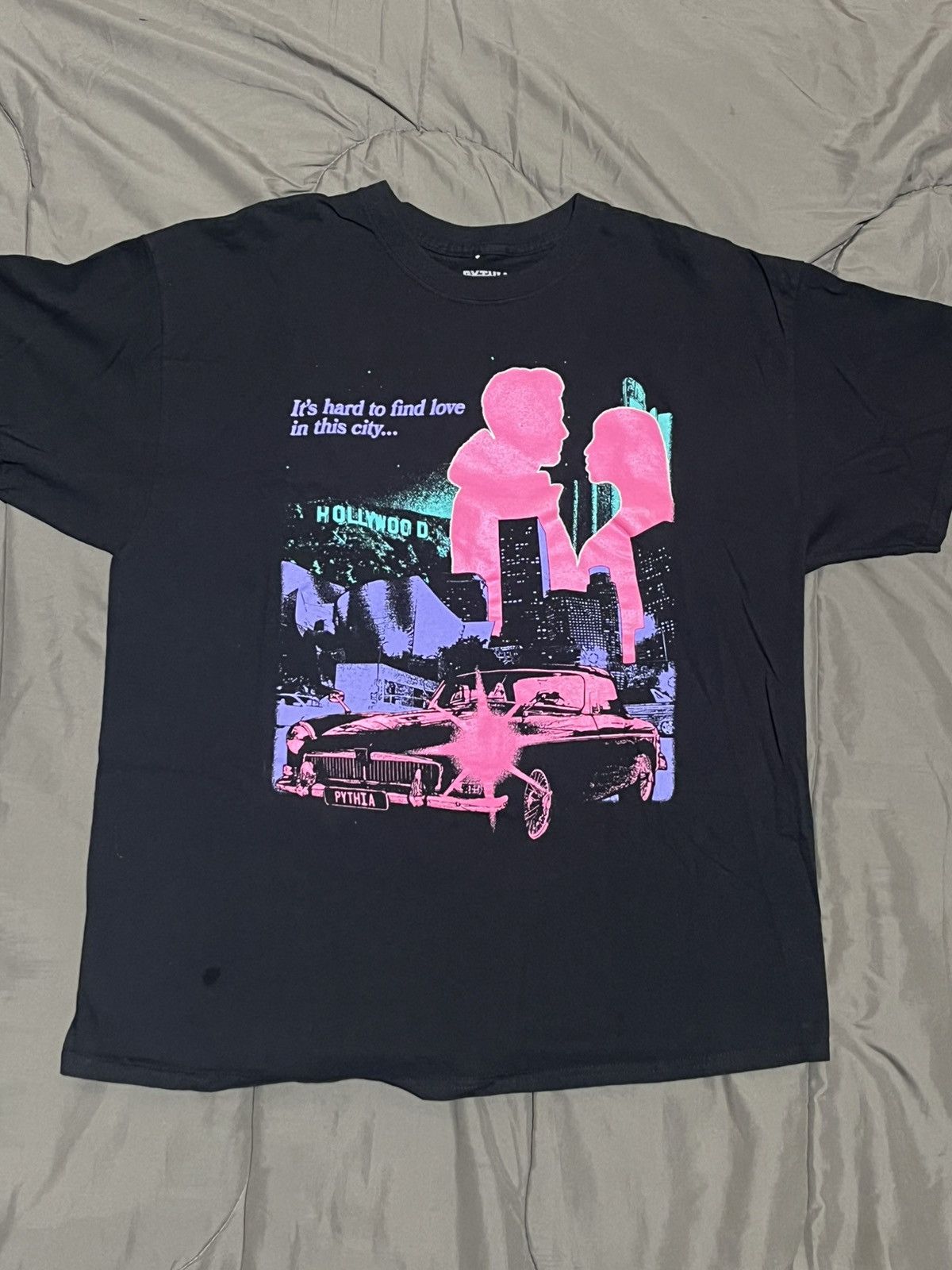 Pythia Black Pythia Hollywood Love Tee Size US XL / EU 56 / 4 - 1 Thumbnail