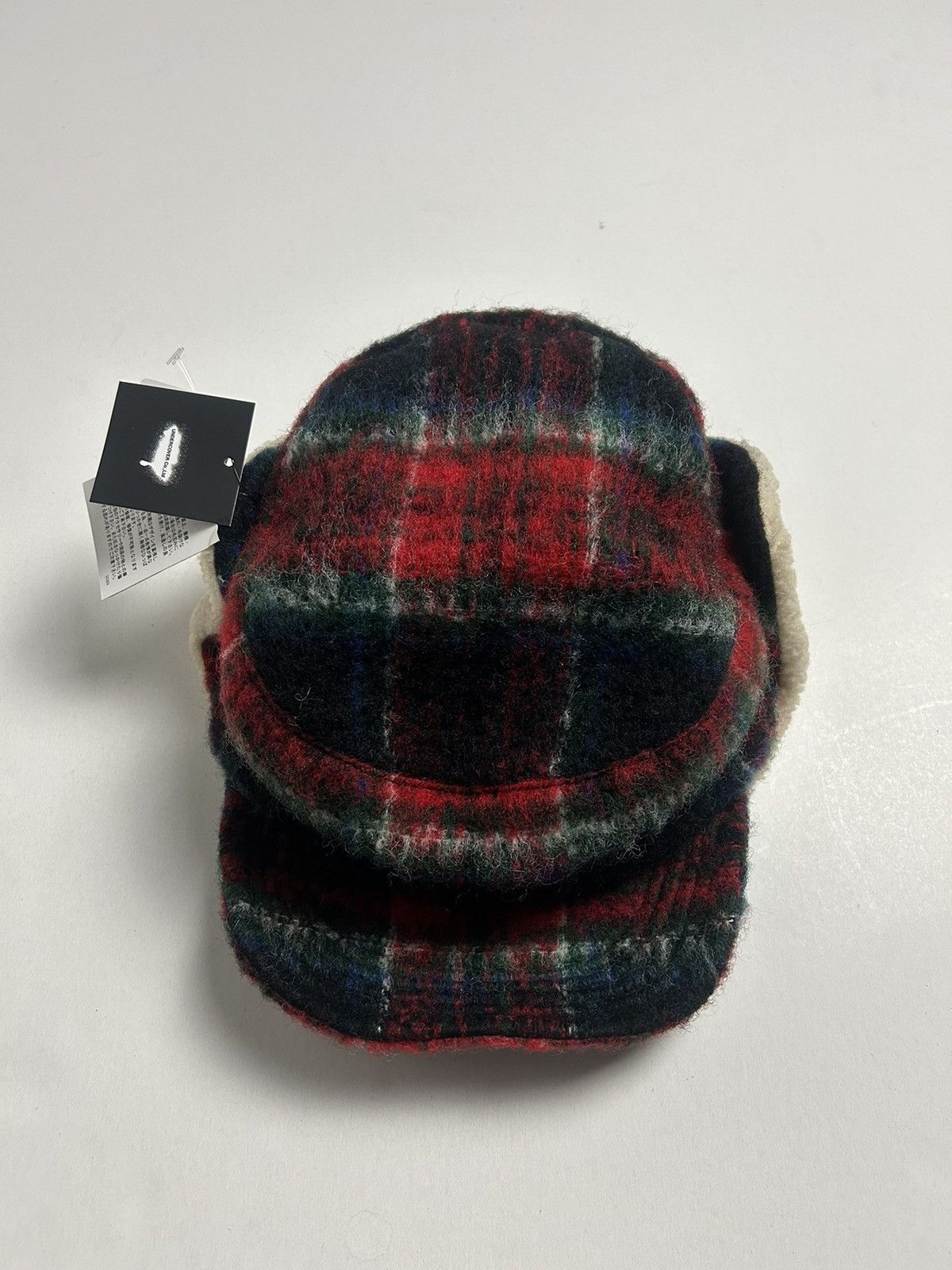 Undercover Undercover Wool Plaid Trapper Hat Size ONE SIZE - 2 Thumbnail