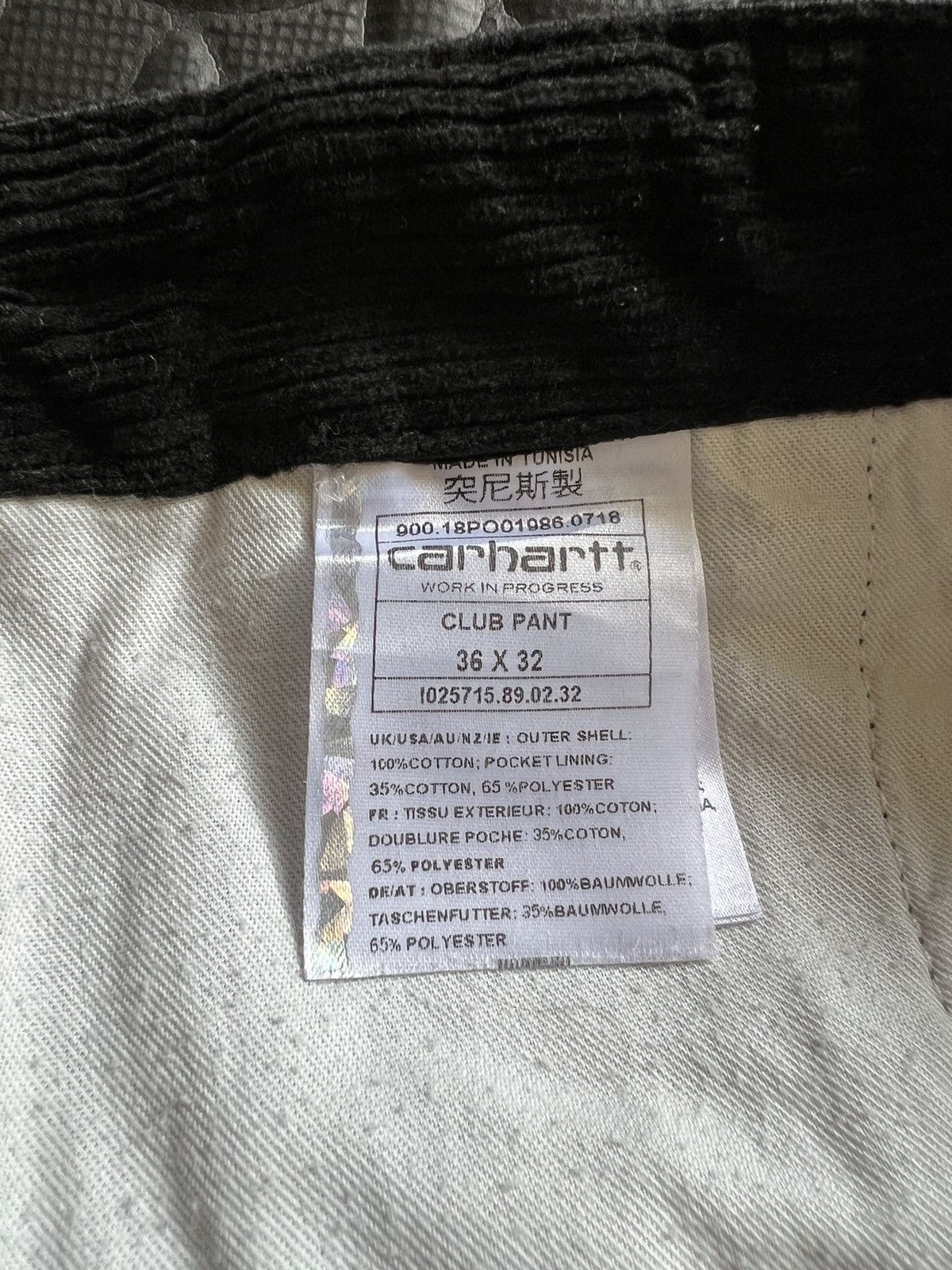 Carhartt × Carhartt Wip × Vintage Vintage Carhartt Corduroy Pants Size US 36 / EU 52 - 5 Thumbnail