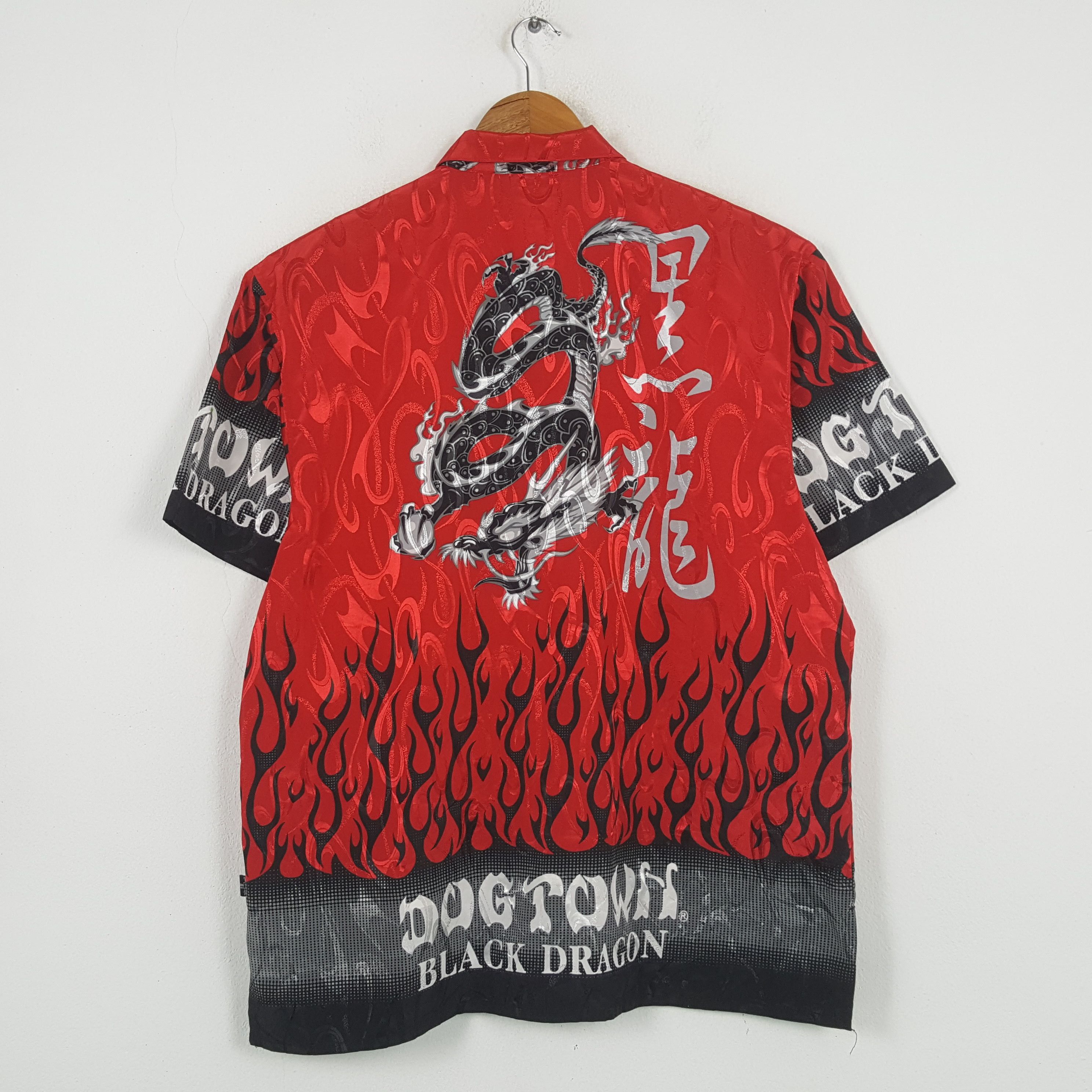 Dogtown Vintage DOGTOWN BLACK DRAGON Brand Shirt 31 Size US XL / EU 56 / 4 - 1 Thumbnail