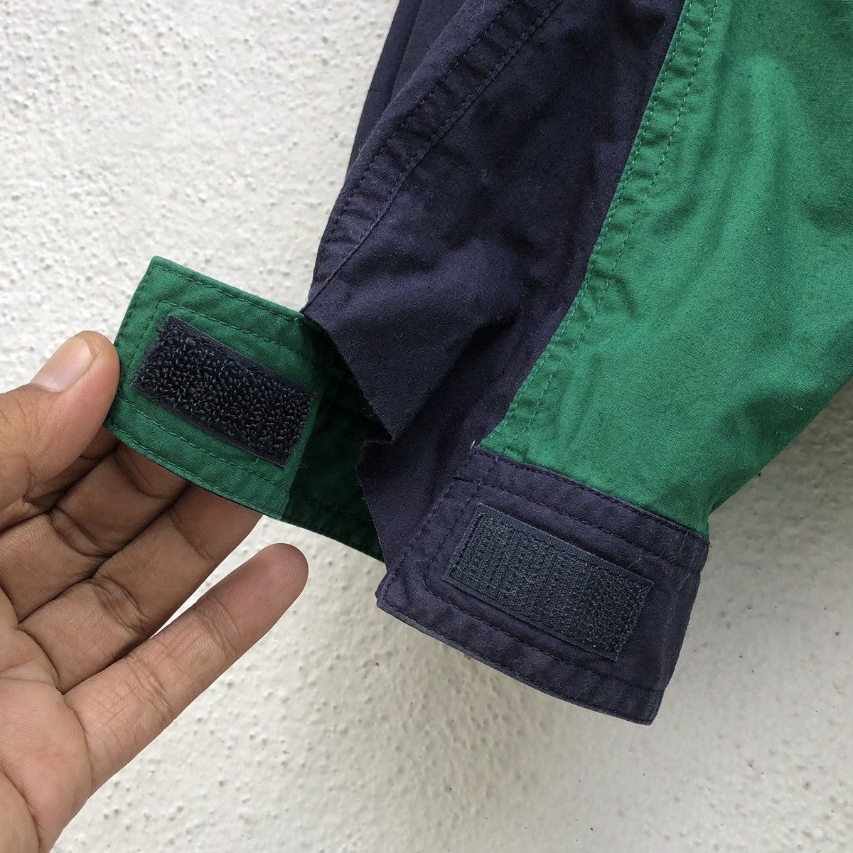Converse Vintage 90s Converse Colour Block Bomber Jacket Size US L / EU 52-54 / 3 - 8 Thumbnail