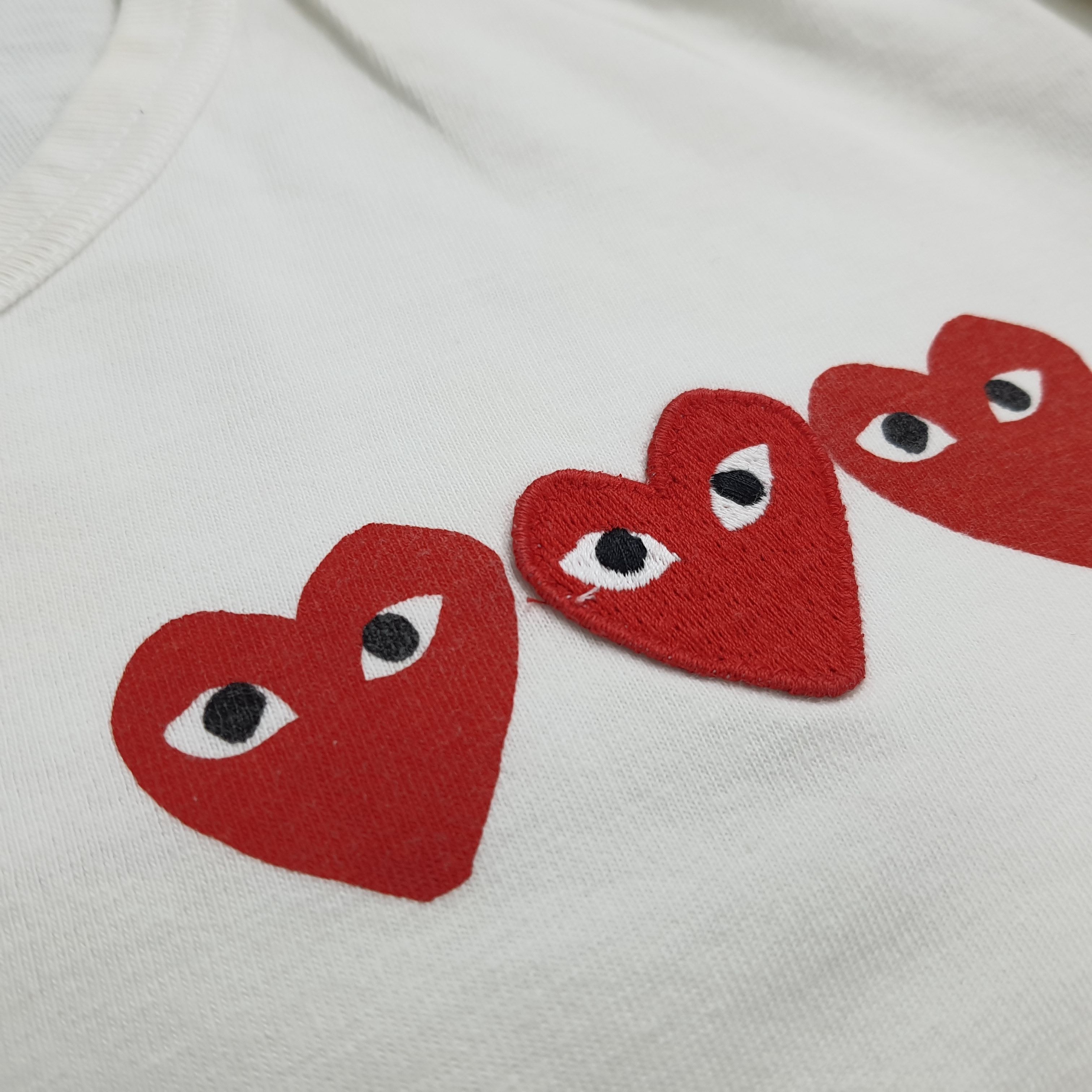 Comme des Garcons Comme Des Garcons PLAY Tshirt Size US M / EU 48-50 / 2 - 4 Thumbnail