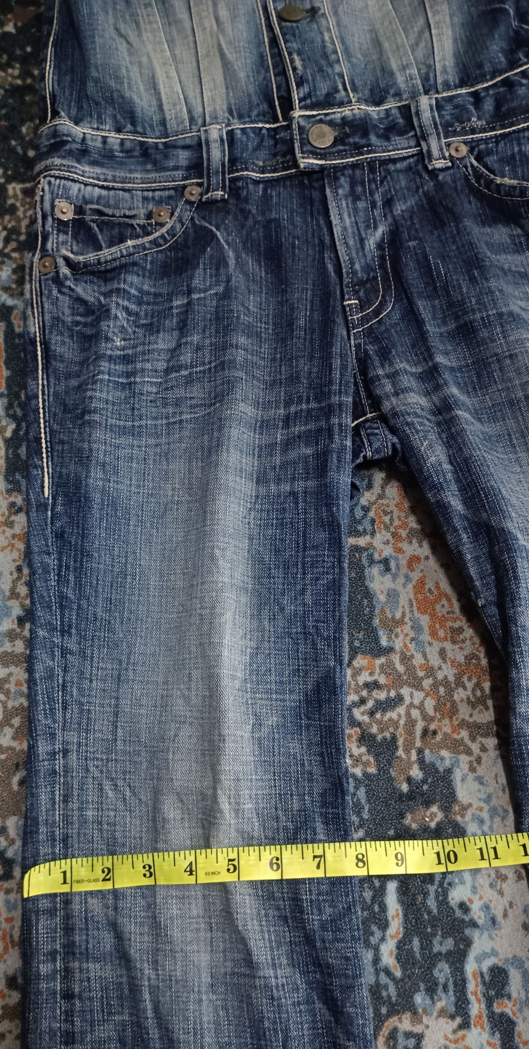 Japanese Brand Delay by Ufin & Sons Denim Jumpsuit Size 31" - 24 Thumbnail