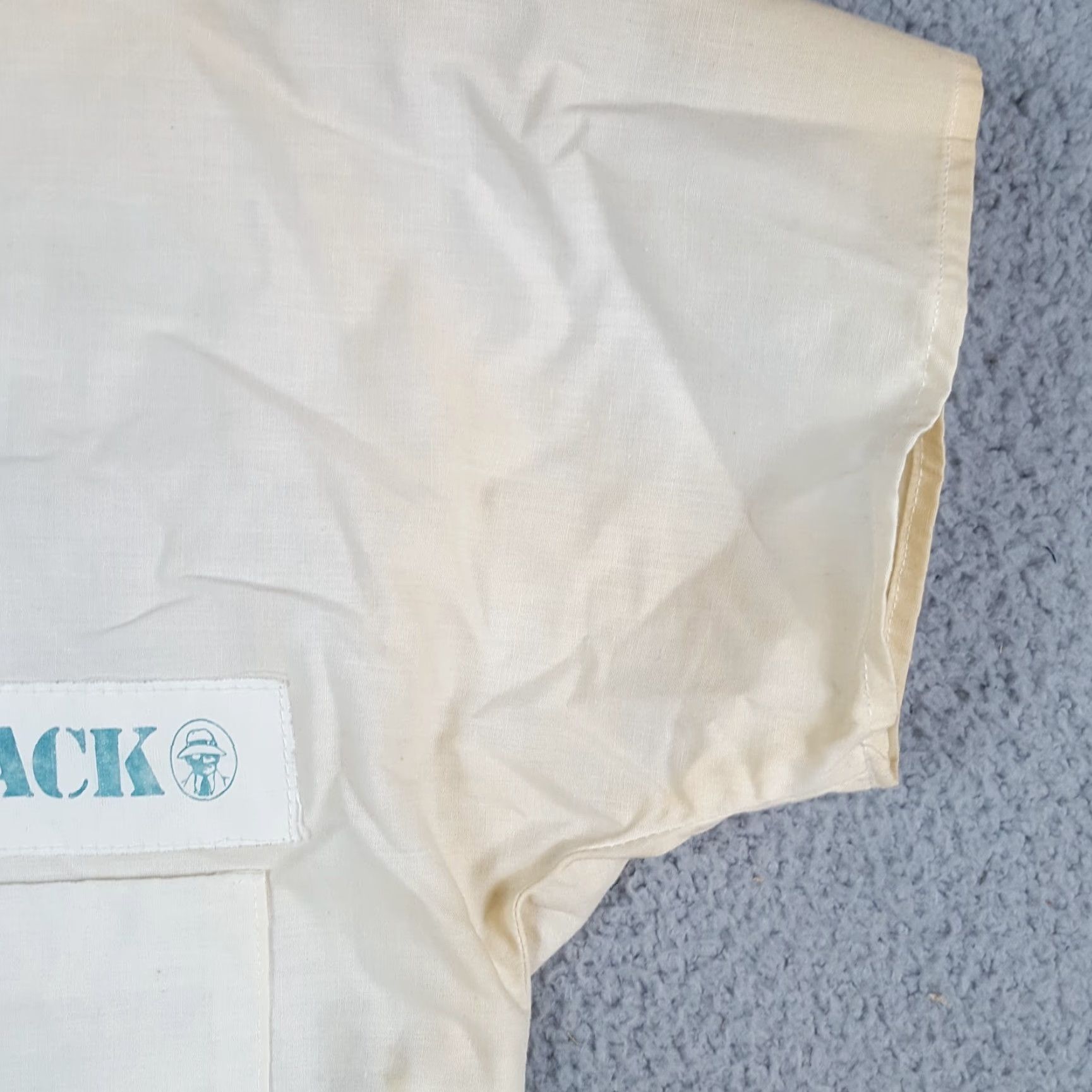 Panama Jack VINTAGE Panama Jack Shirt Mens Small V-Neck Beach 80s 90s Tropical White Cotton Embroidered Logo Size US S / EU 44-46 / 1 - 5 Thumbnail