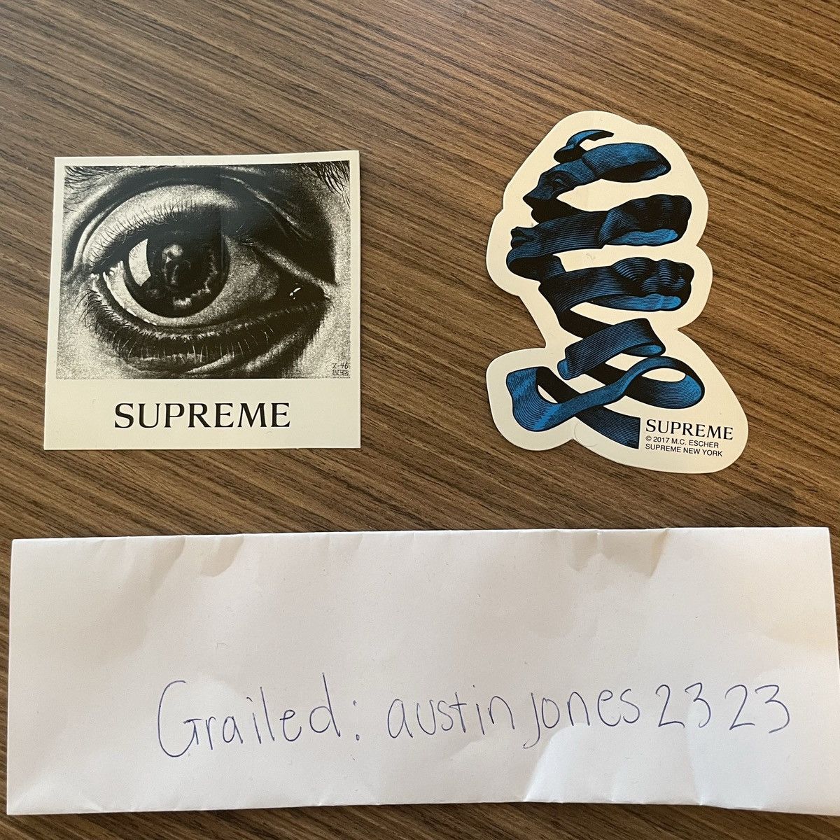 Supreme Supreme MC Escher Lot of 2 SS17 Size ONE SIZE - 3 Thumbnail
