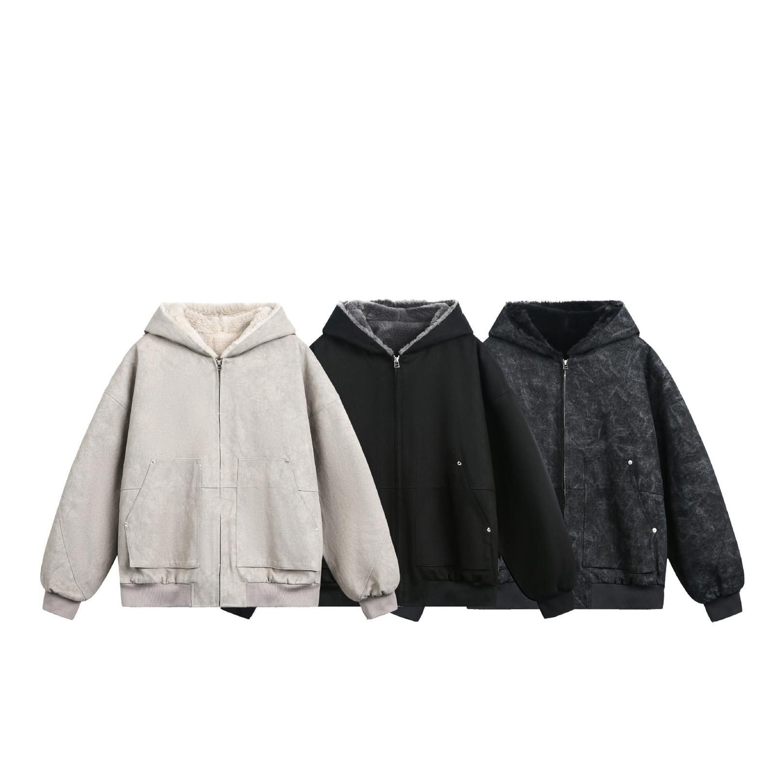 Other Faux Fur Lined Hooded Jackets, Mens Outerwear Size US L / EU 52-54 / 3 - 8 Thumbnail