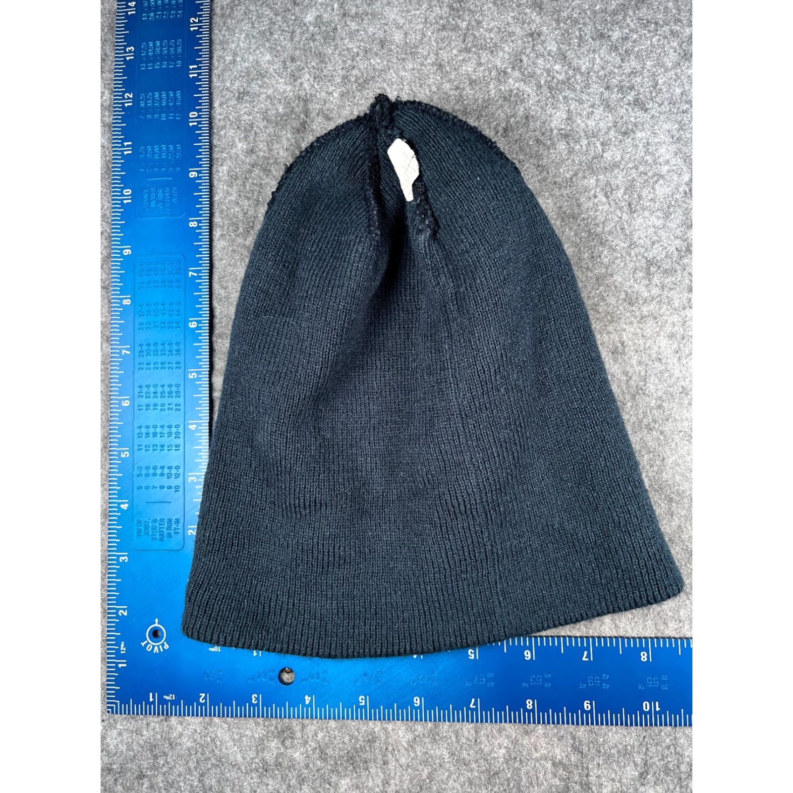 Vintage Lightning Beanie Toque Adult One Size Black Blue Knit Striped Acrylic Beanie Hat Unbranded Unisex Adults Men Women Gear Outdoor Ski Autumn Winter" Size ONE SIZE - 6 Thumbnail