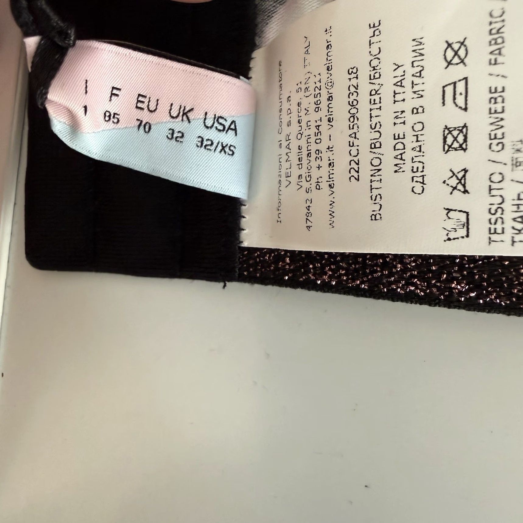 Chiara Ferragni **Chiara Ferragni Bustier Bralette Bra Black Logo Print US 32 XS** User: **Chiara Ferragni Bustier Bralette Bra Black Logo Print Size US 32 XS** Size ONE SIZE - 8 Thumbnail