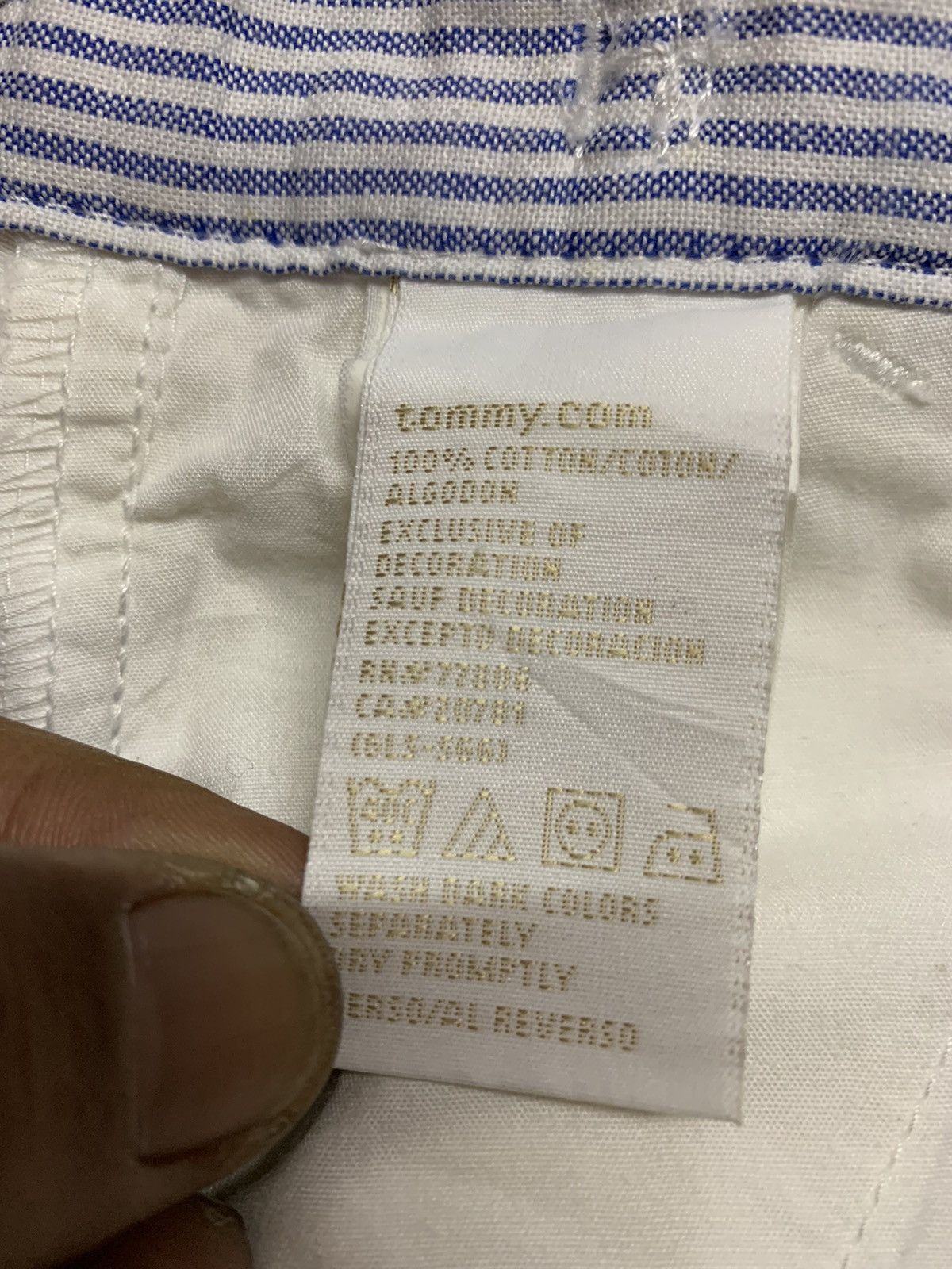 Tommy mini skirt