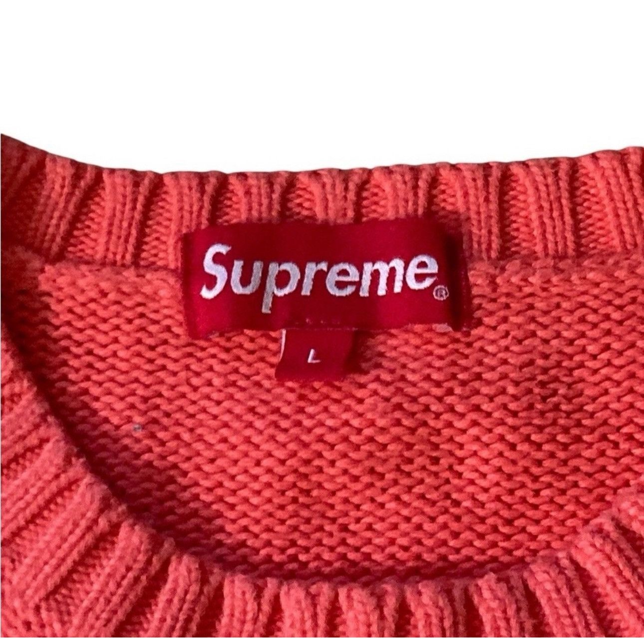 Supreme Supreme Orange Sweater Large Size US L / EU 52-54 / 3 - 4 Thumbnail
