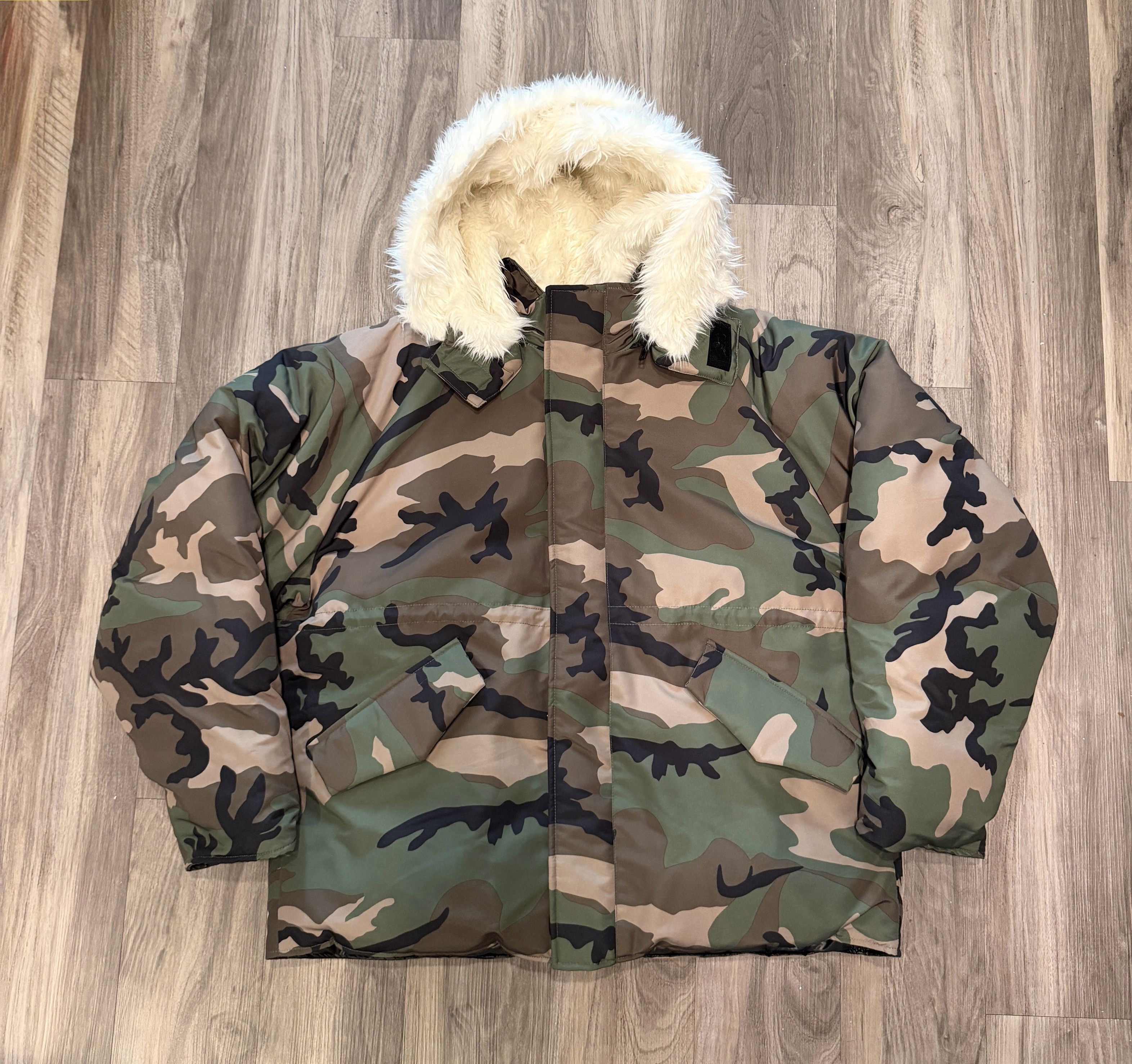 Yeezy Camo Parka | Grailed